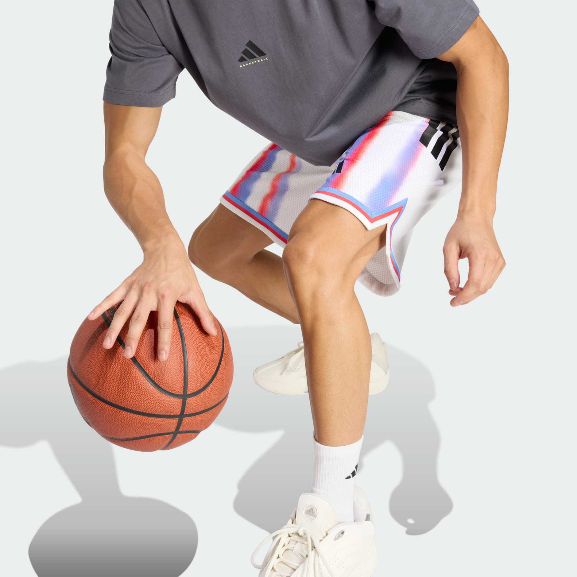 Pantaloni scurți din echipamentul de deplasare Paris Basketball pentru bărbați