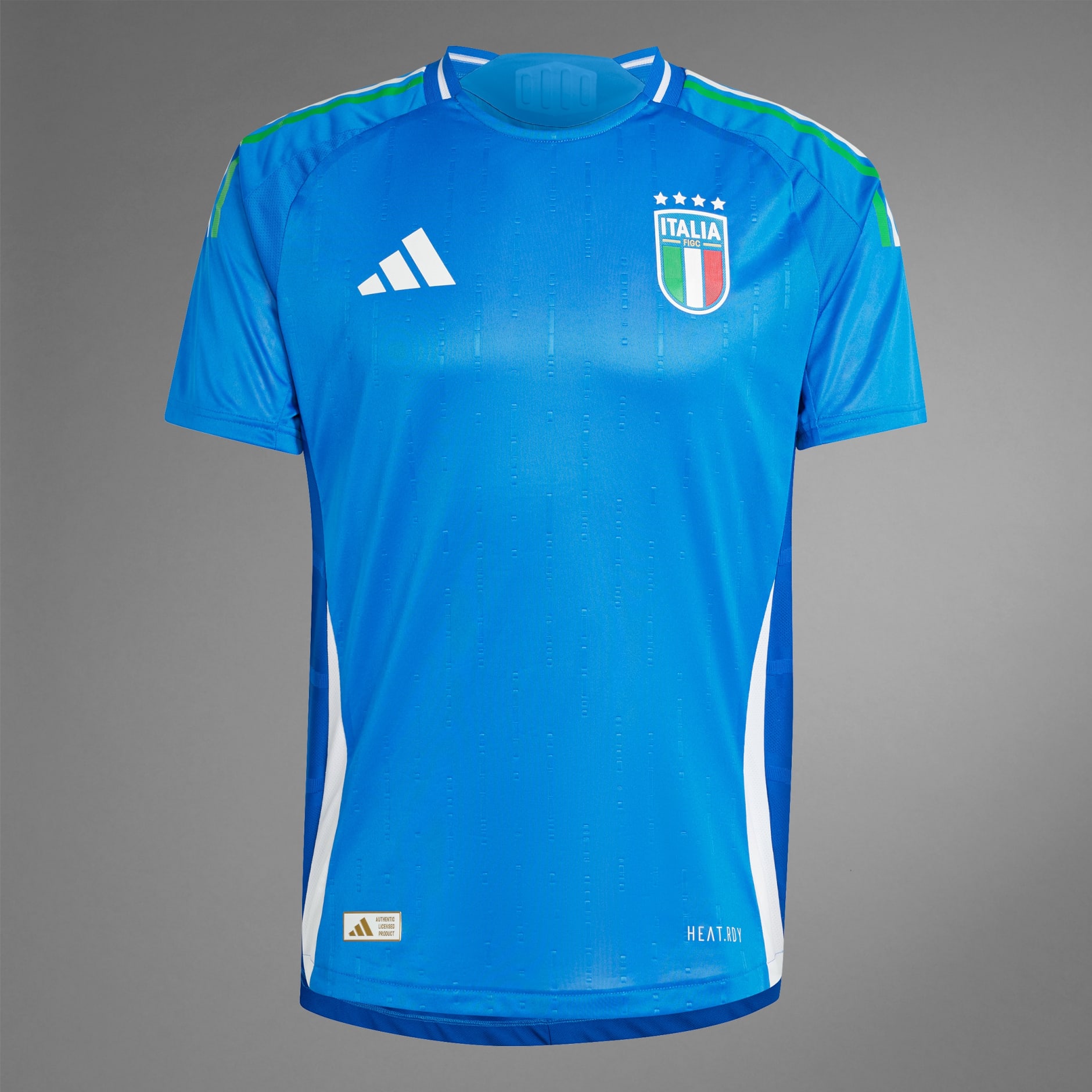 Mens Clothing - Italy 2024 Home Authentic Jersey - Blue | adidas Saudi  Arabia