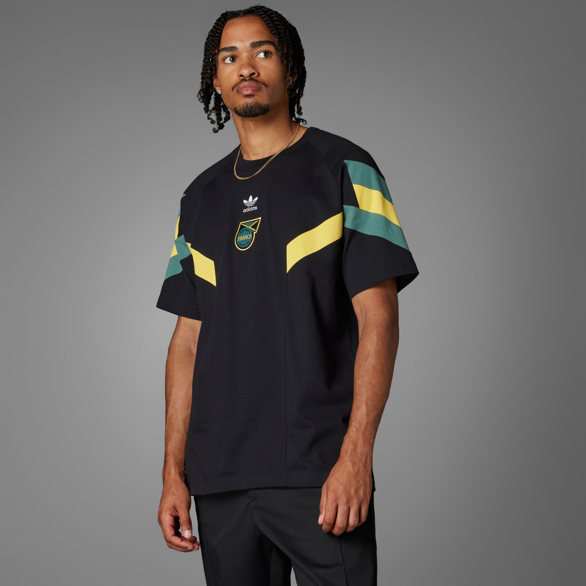 Adidas jamaica t shirt on sale