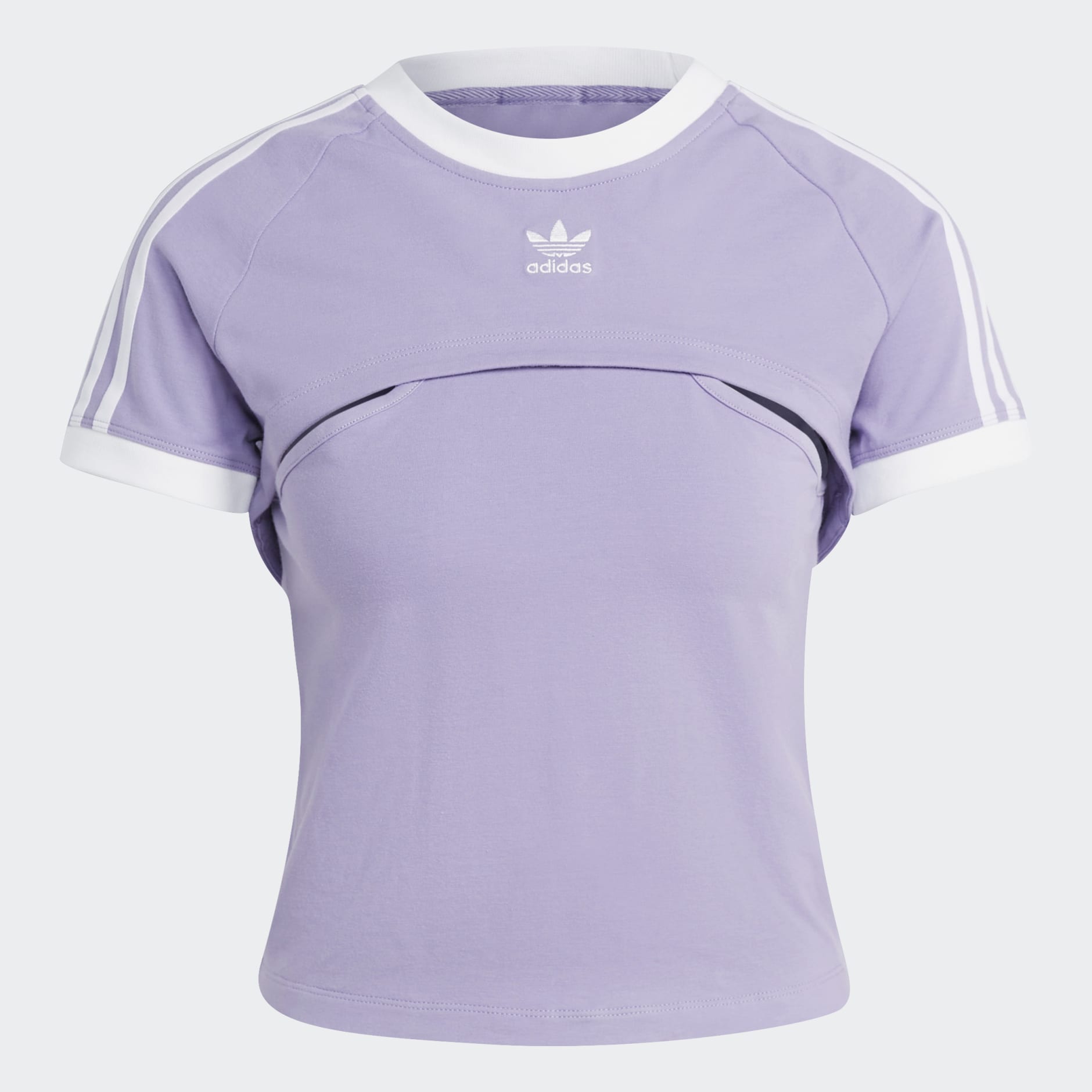 Women\'s Clothing - Always Original Tee - Purple | adidas Oman