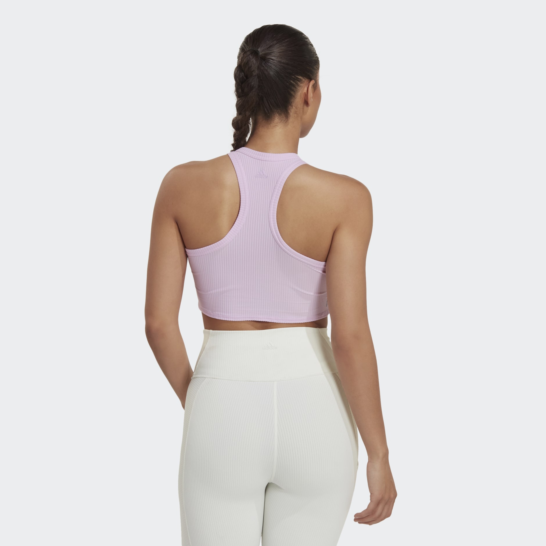 Yoga Studio Wrapped Rib Tank Top