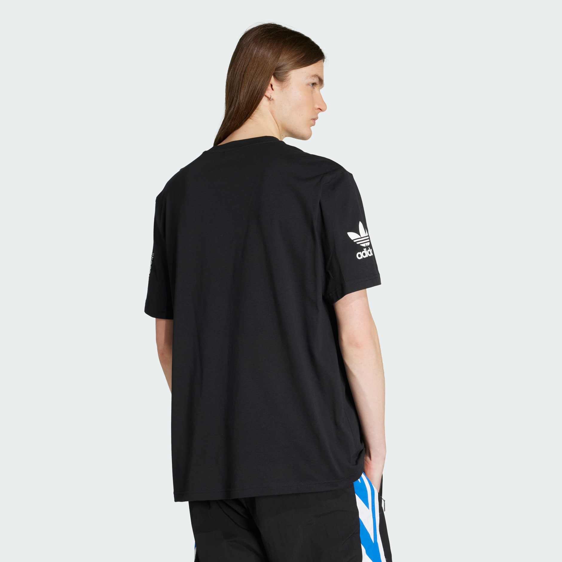 90s Football Graphic Tee - Black | adidas Hong Kong