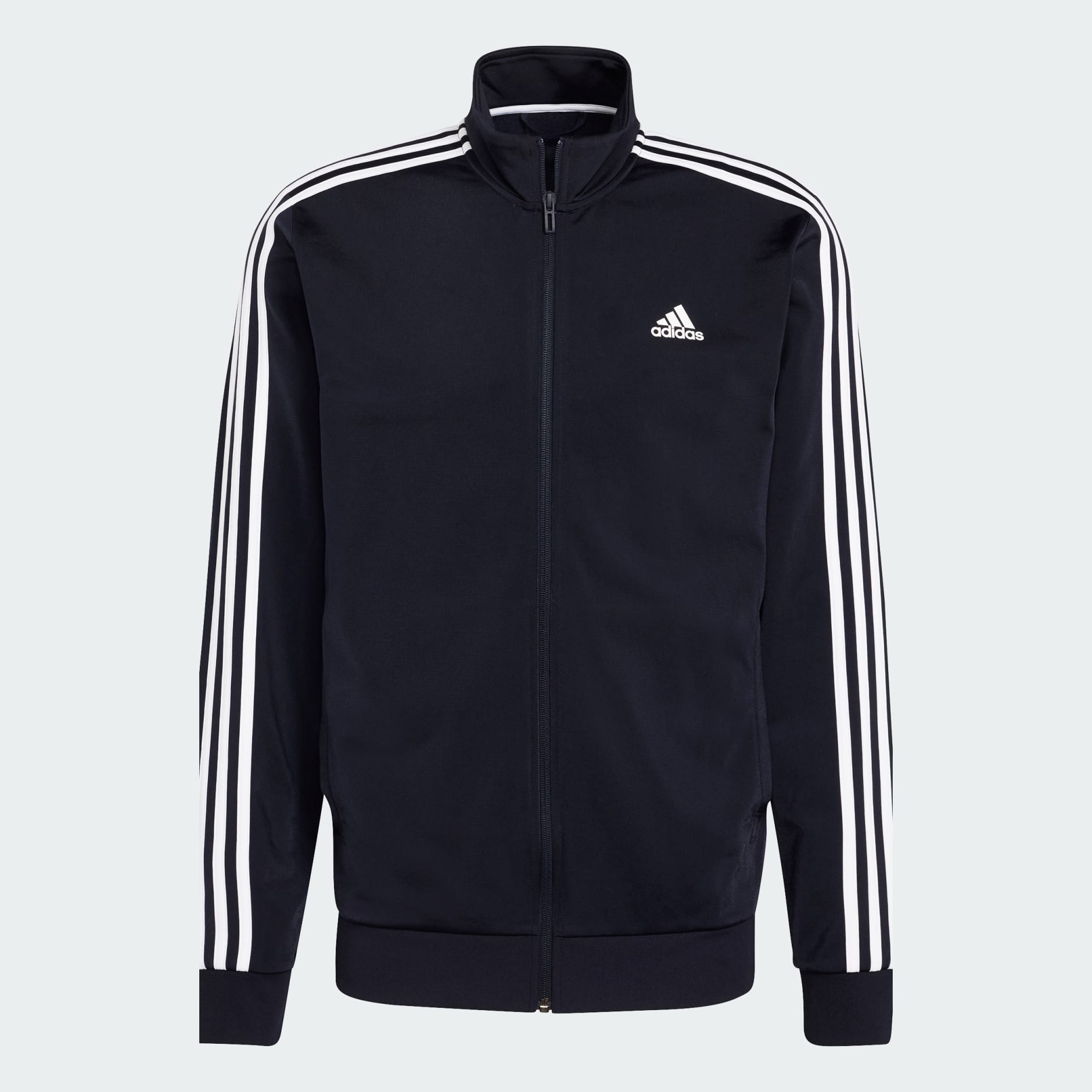 Clothing Essentials Warm Up 3 Stripes Track Jacket Blue adidas Bahrain