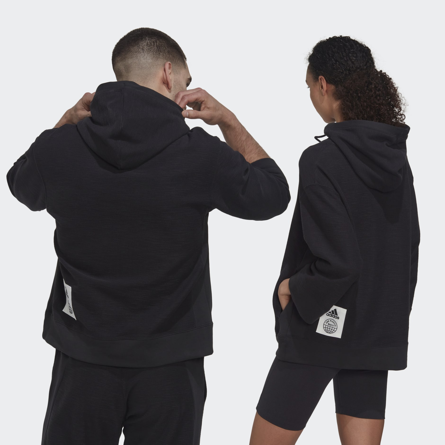 Reversed French Terry Hoodie (Gender Neutral)