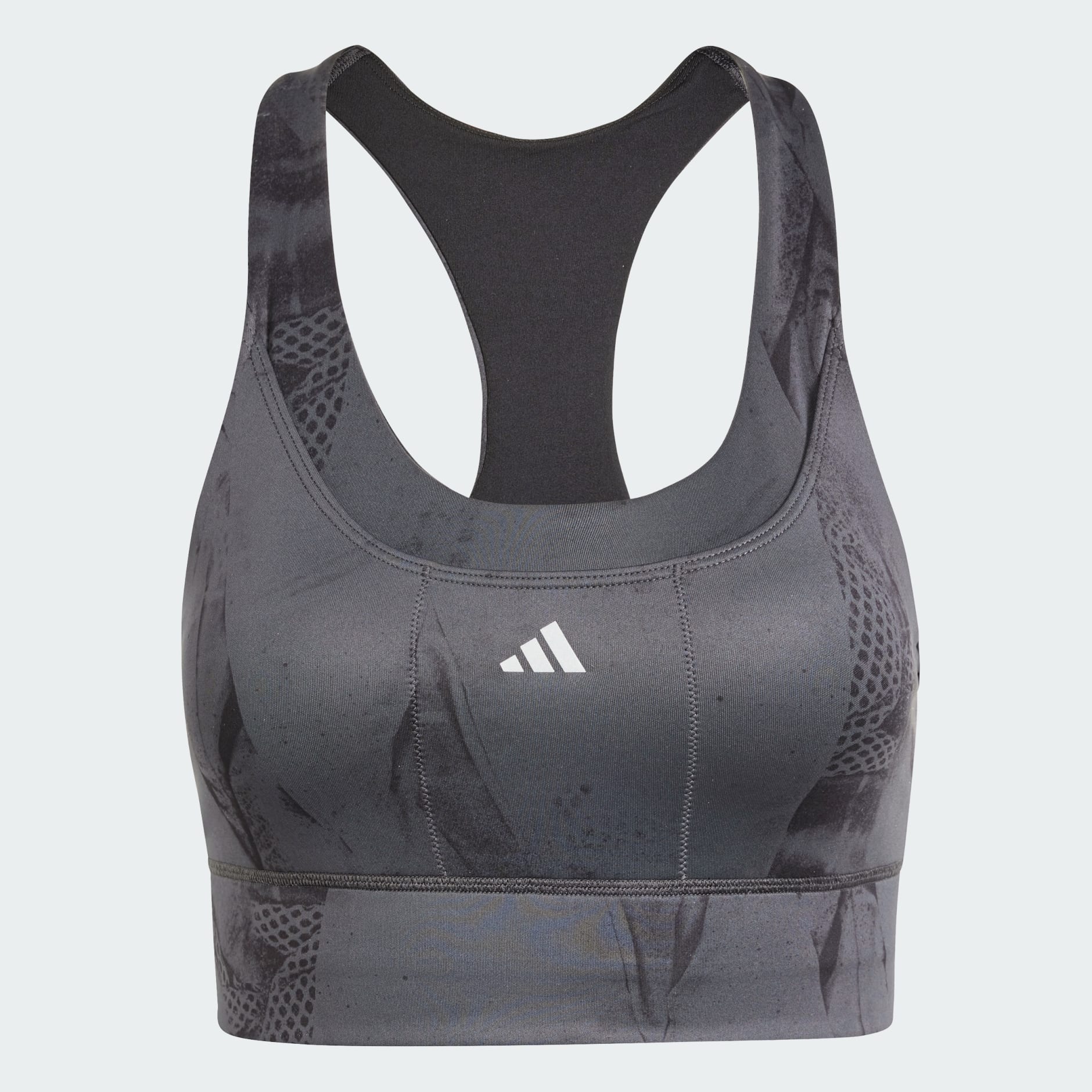 Run Pocket Medium-Support AOP Bra Iteration