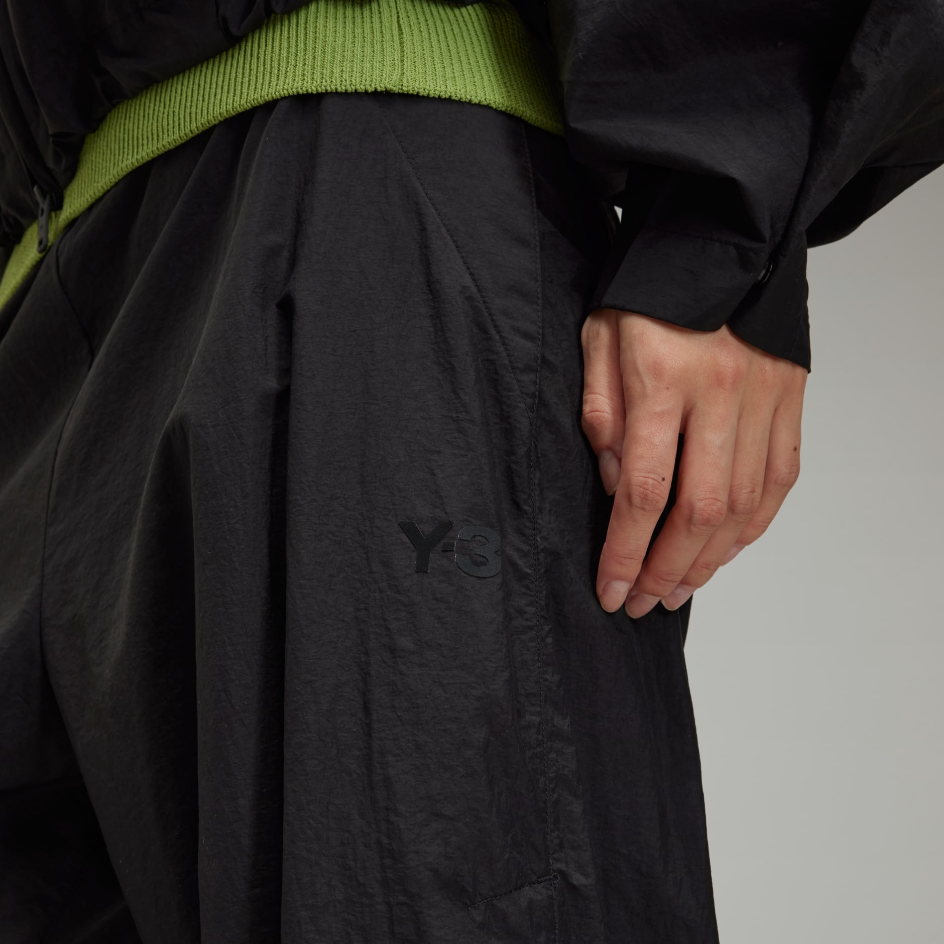 Y-3 ウルトラライトハイライスハンツ JD1475 BLACK Y-3 Ultralight Nylon Pants - Black | adidas Hong Kong