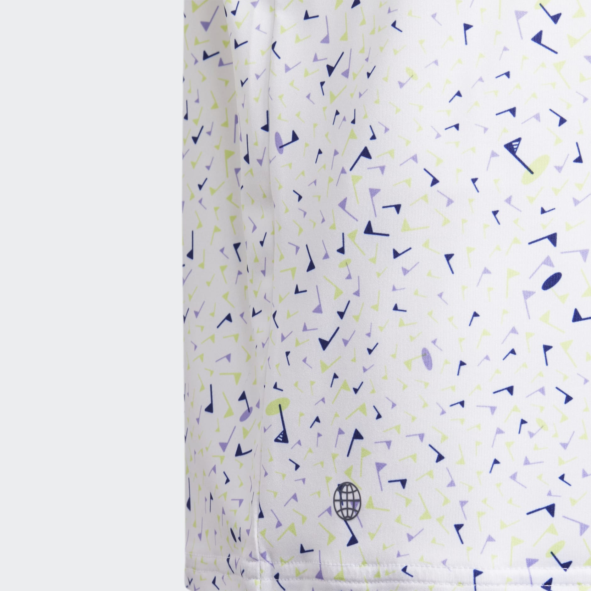Flag-Print Polo Shirt
