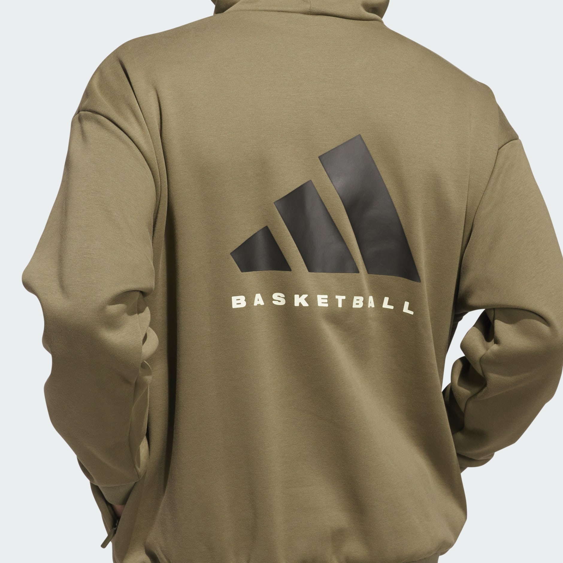 adidas Basketball Fleece Hoodie (Gender Neutral)