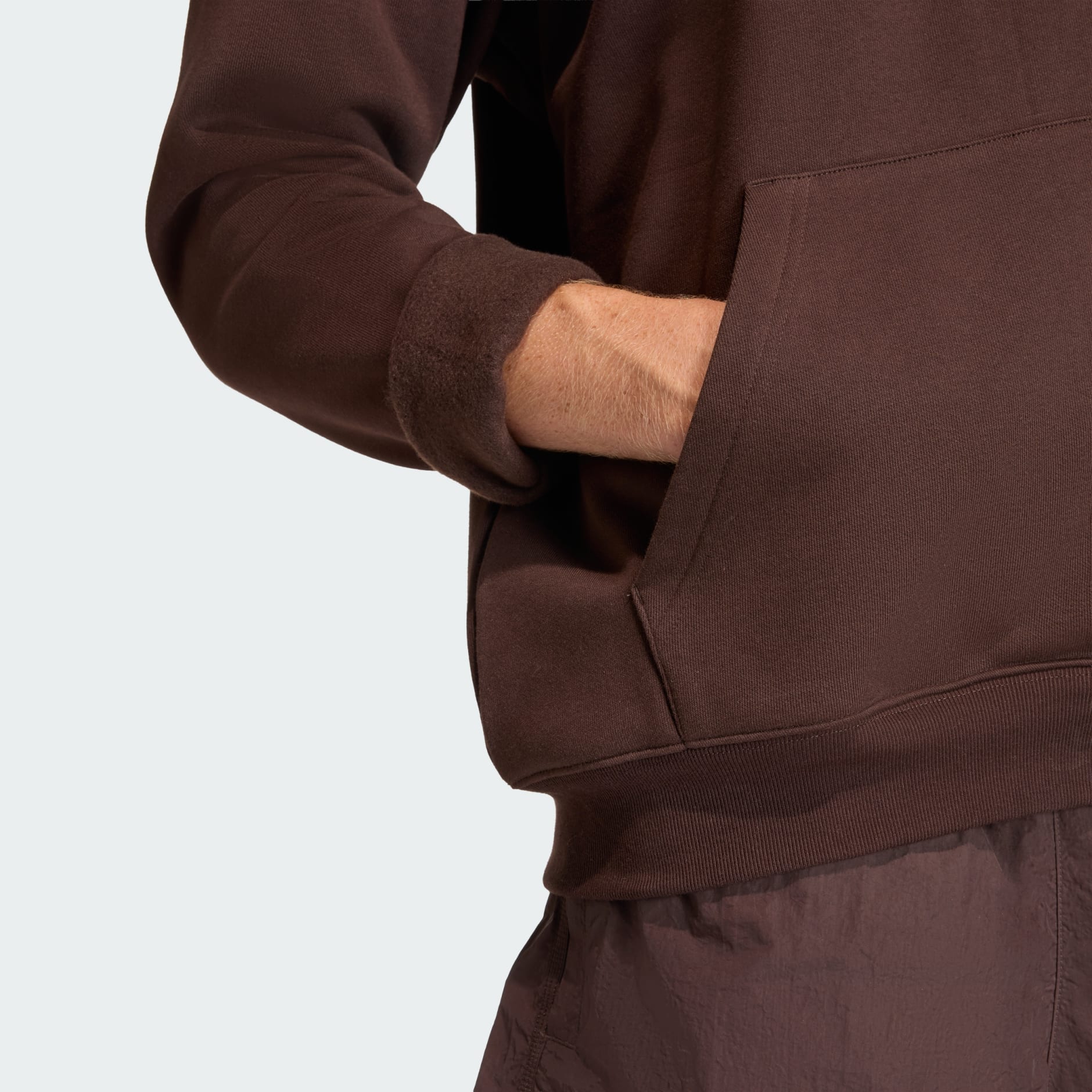 Majica &scaron;irokog kroja s kapuljačom Trefoil Essentials