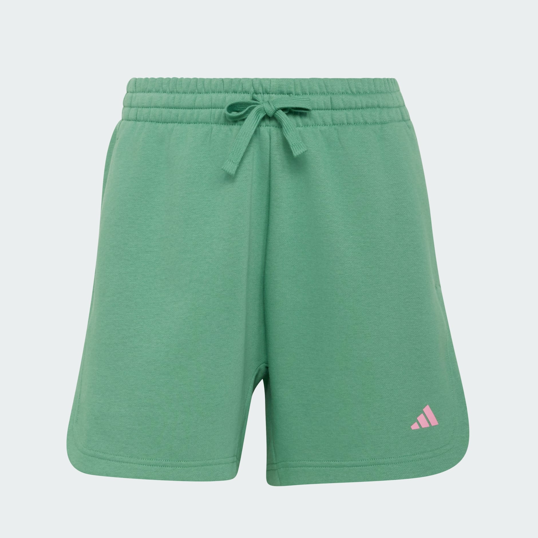 Pantaloni scurți lejeri din fleece Studio cu 3 dungi