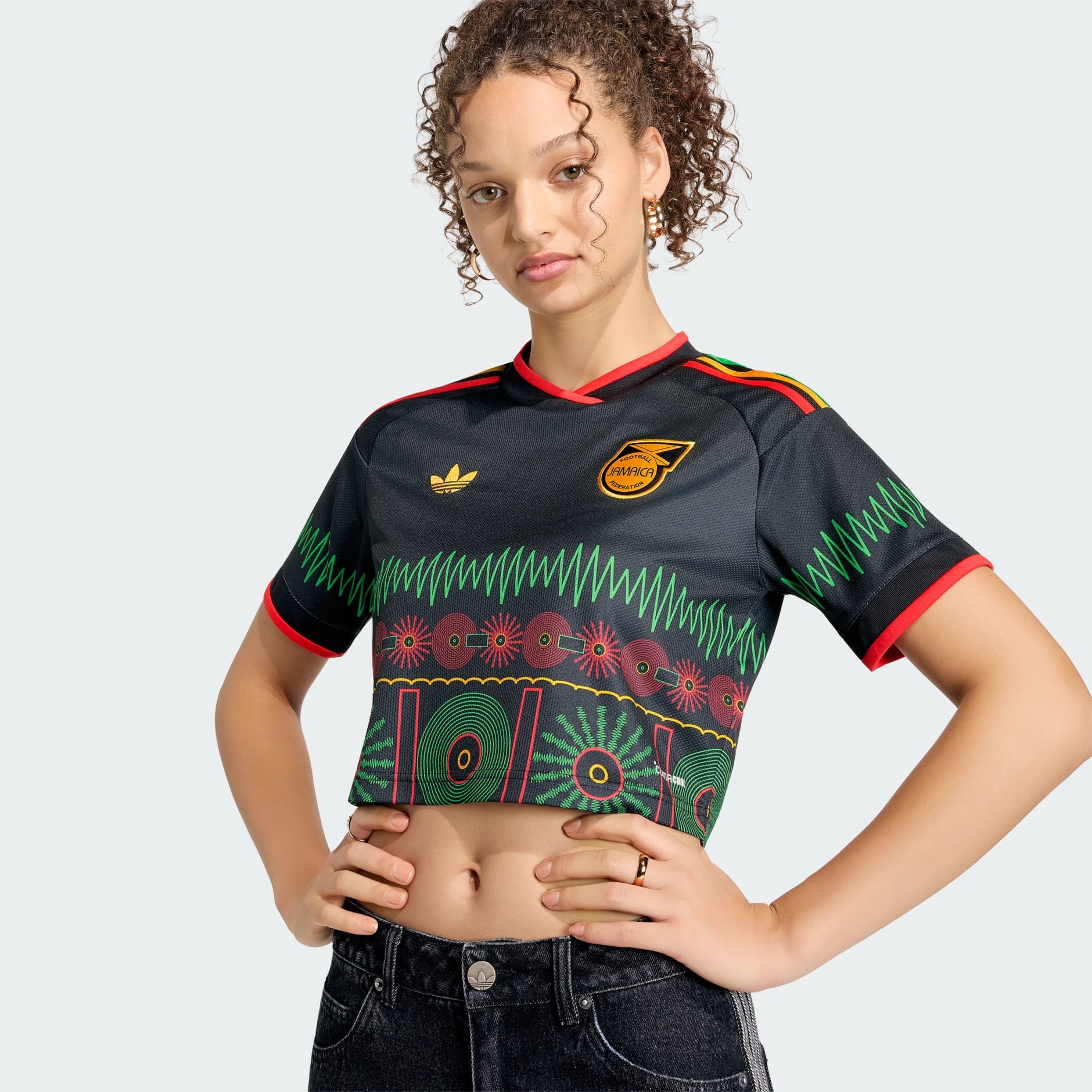Jamaica 26 x Bob Marley Away Cropped Jersey