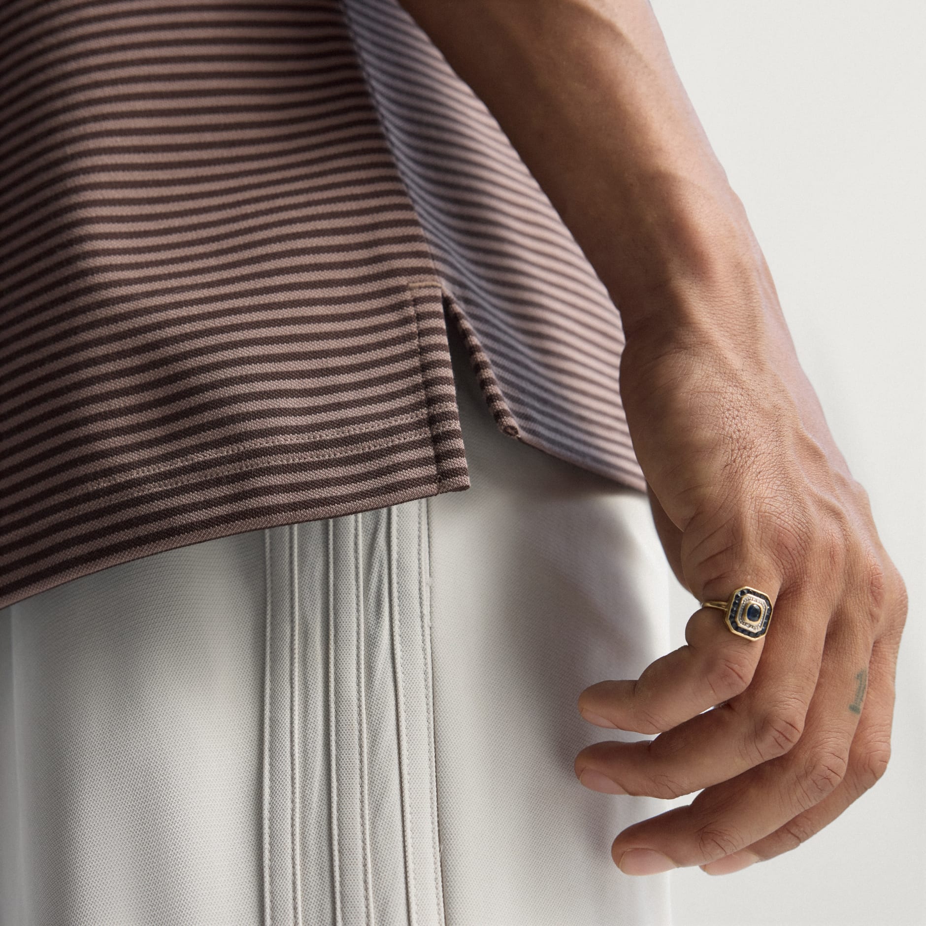 Tricou polo Originals Stripe Pique