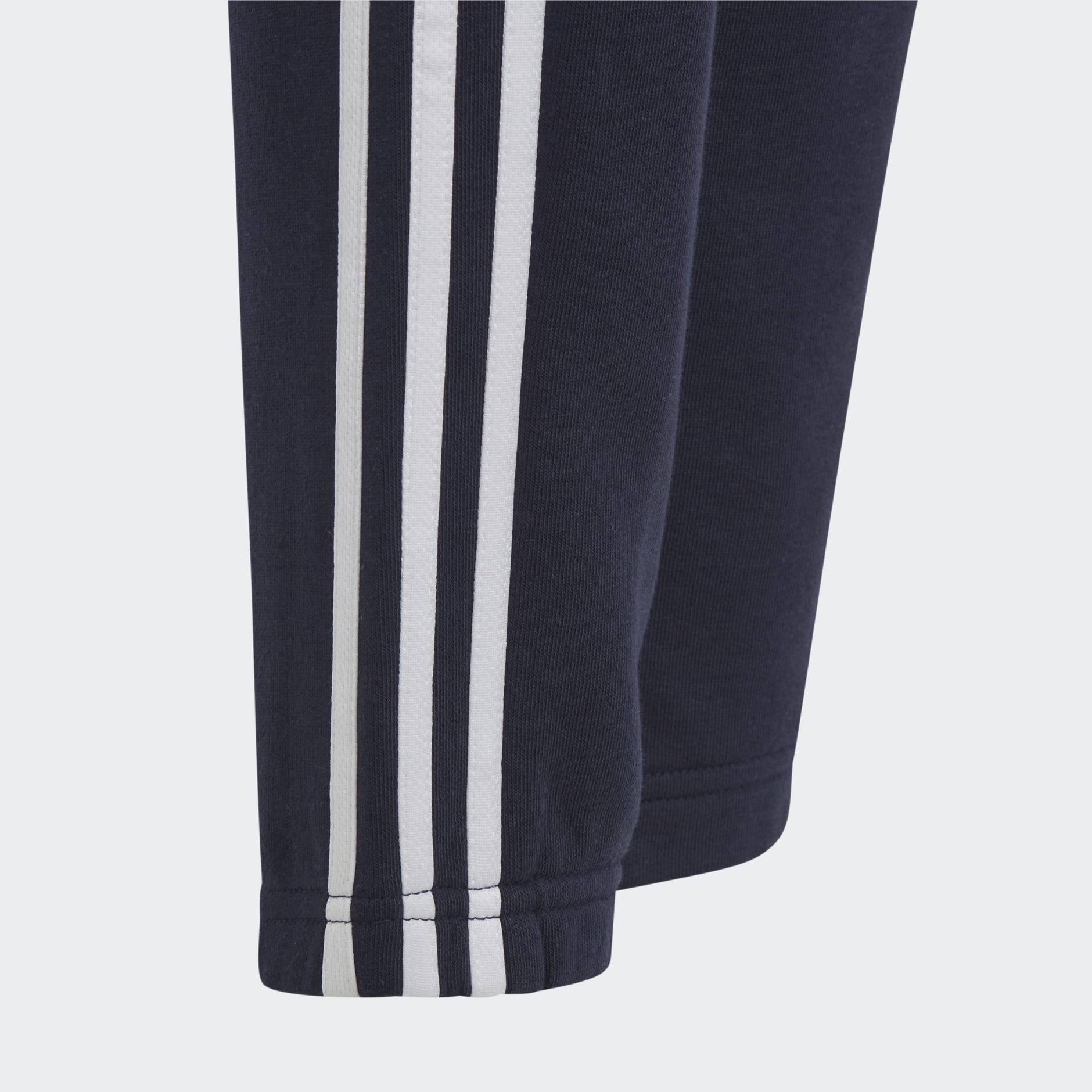 adidas Essentials 3-Stripes Fleece Pants - Blue | adidas UAE