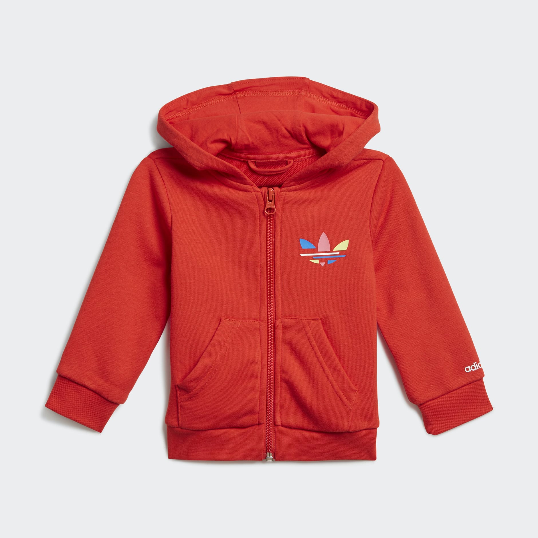 طقم Adicolor Full-Zip Hoodie