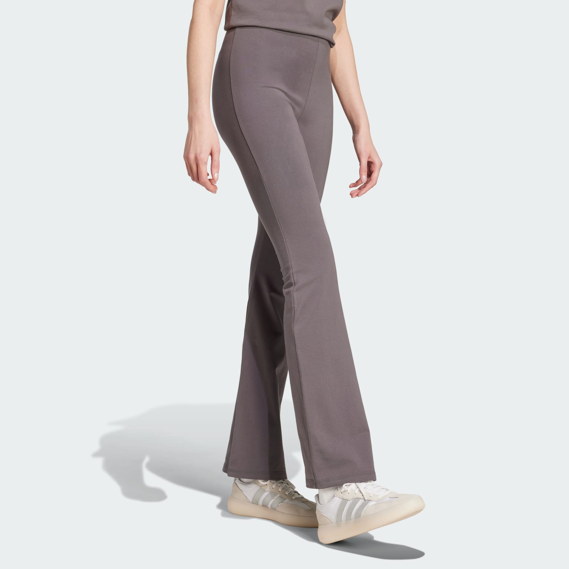 Essentials Small Logo Flared Leggings