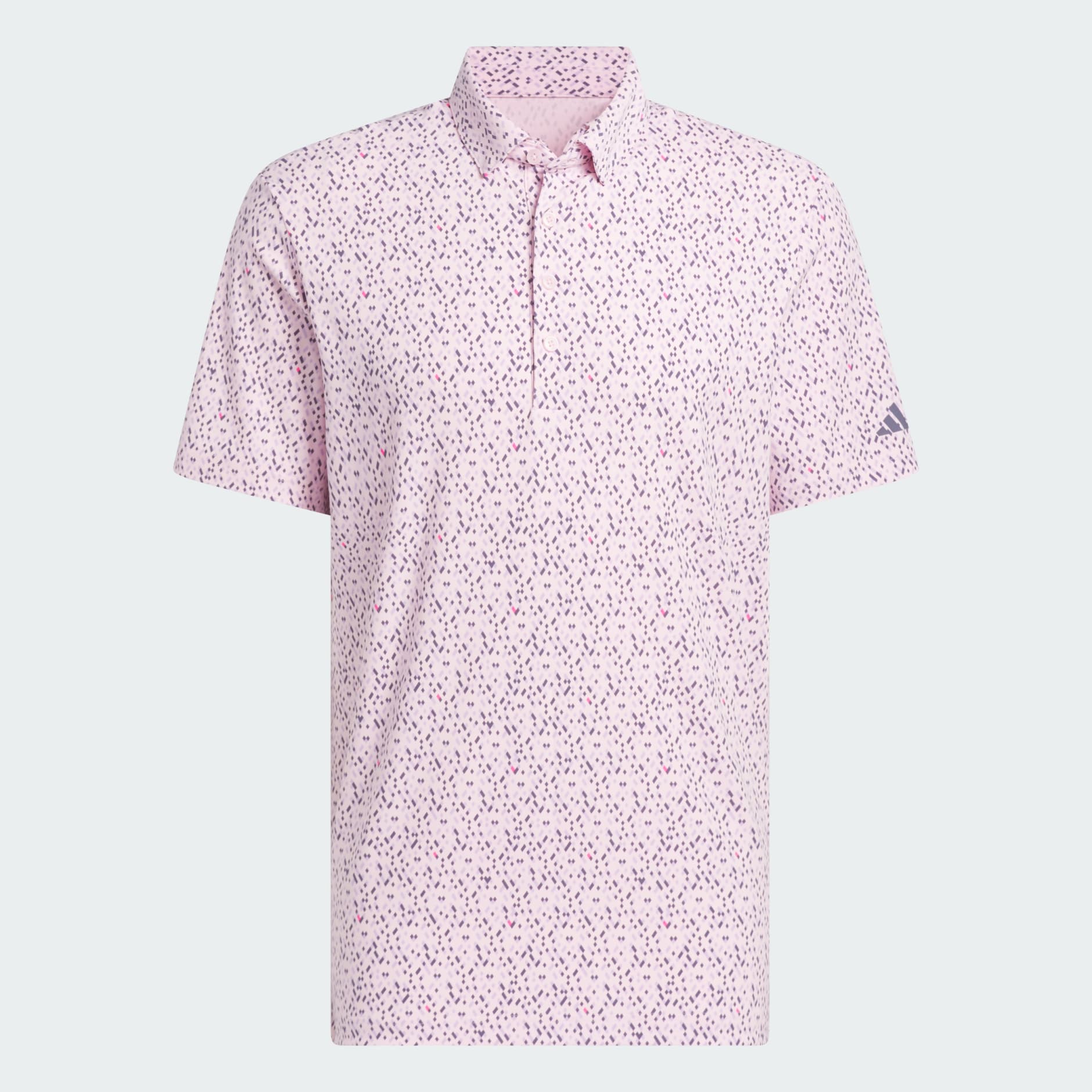 Clothing - Ultimate365 Micro Argyle Polo Shirt - Pink | adidas Oman
