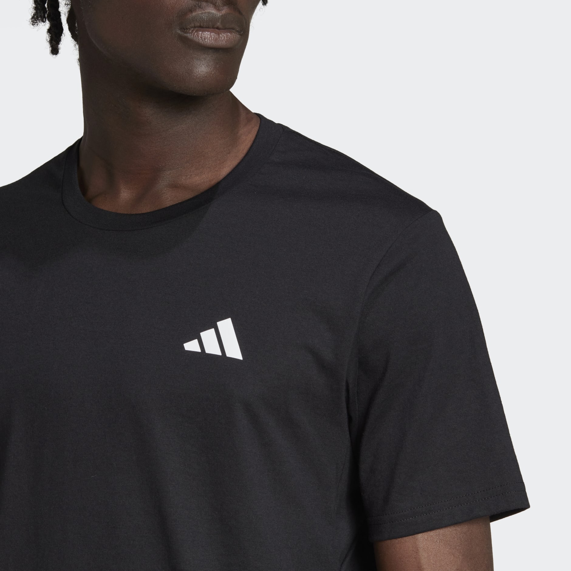 adidas Train Essentials Feelready Training Tee - Black | adidas TZ