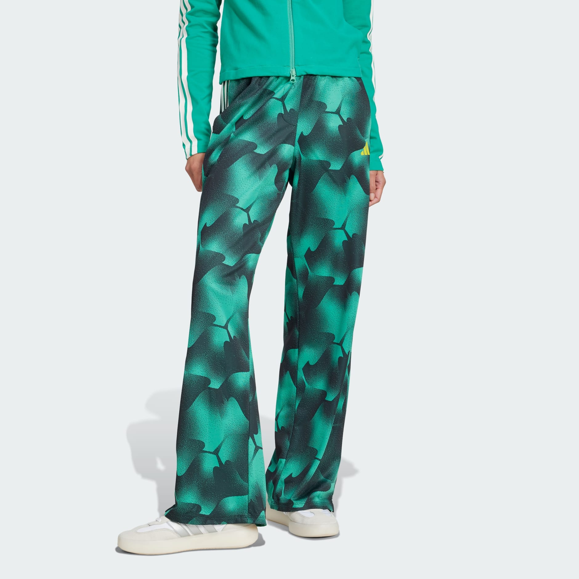 【ADIDAS】Tiered Cut 3S Colorblocked Wide Leg Trousers JL6 adidas Tiro Cut 3-Stripes Mesh Wide-Leg Pants - Multicolour