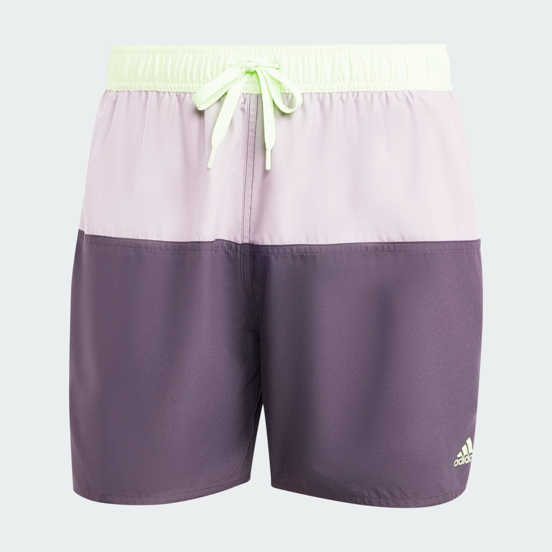 adidas colorblock swim shorts