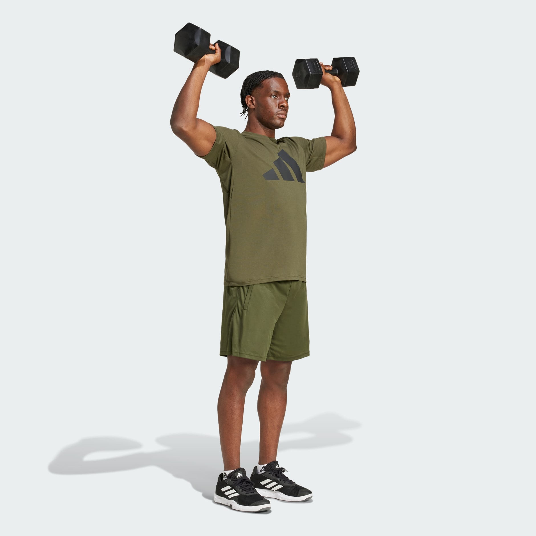 Train Essentials Logo Training Shorts