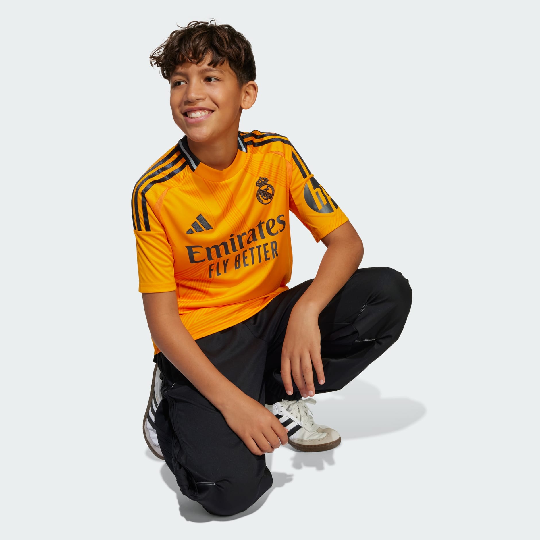 Tricou pentru meciurile în deplasare Real Madrid 24/25 pentru copii