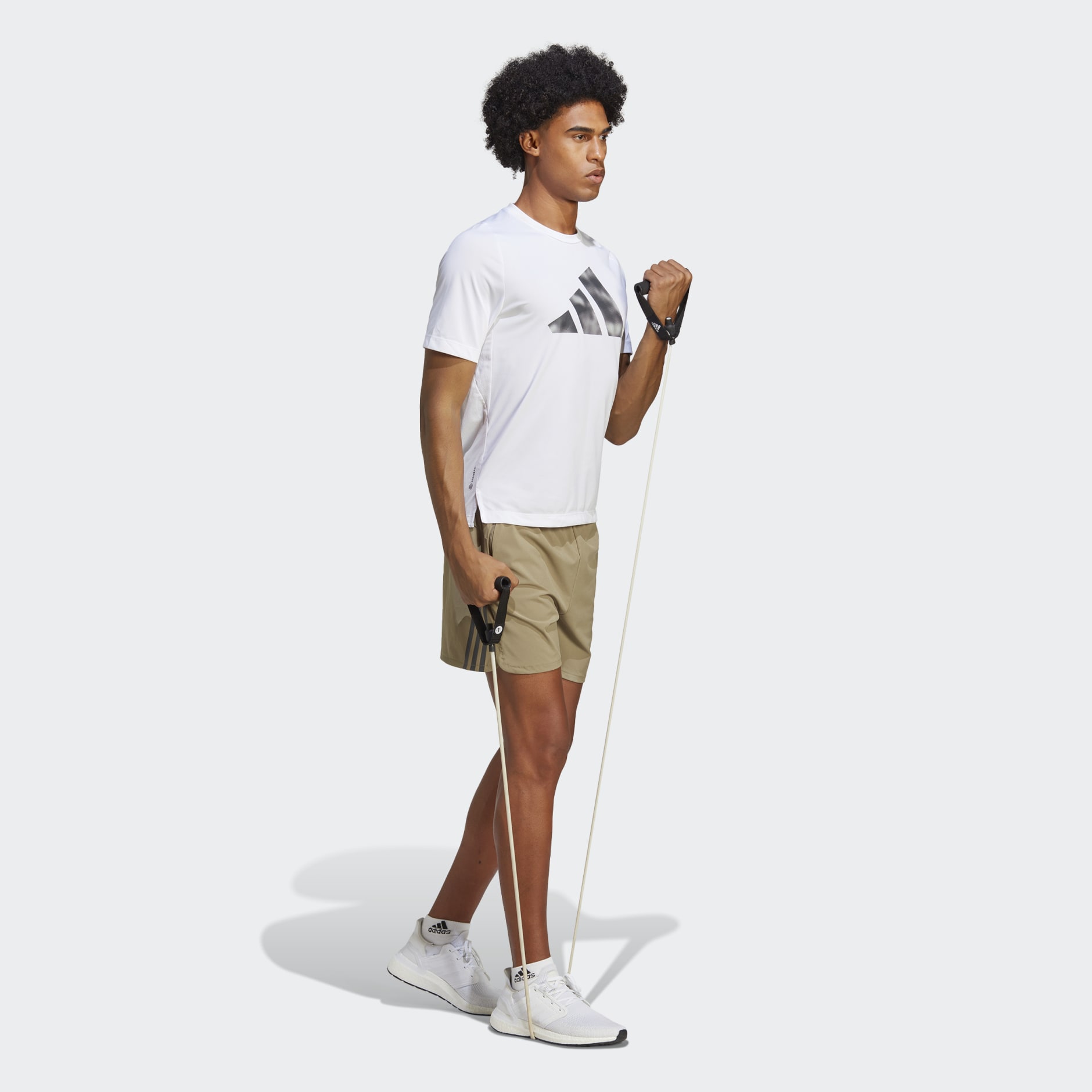 AlphaStrength Woven Zip Shorts