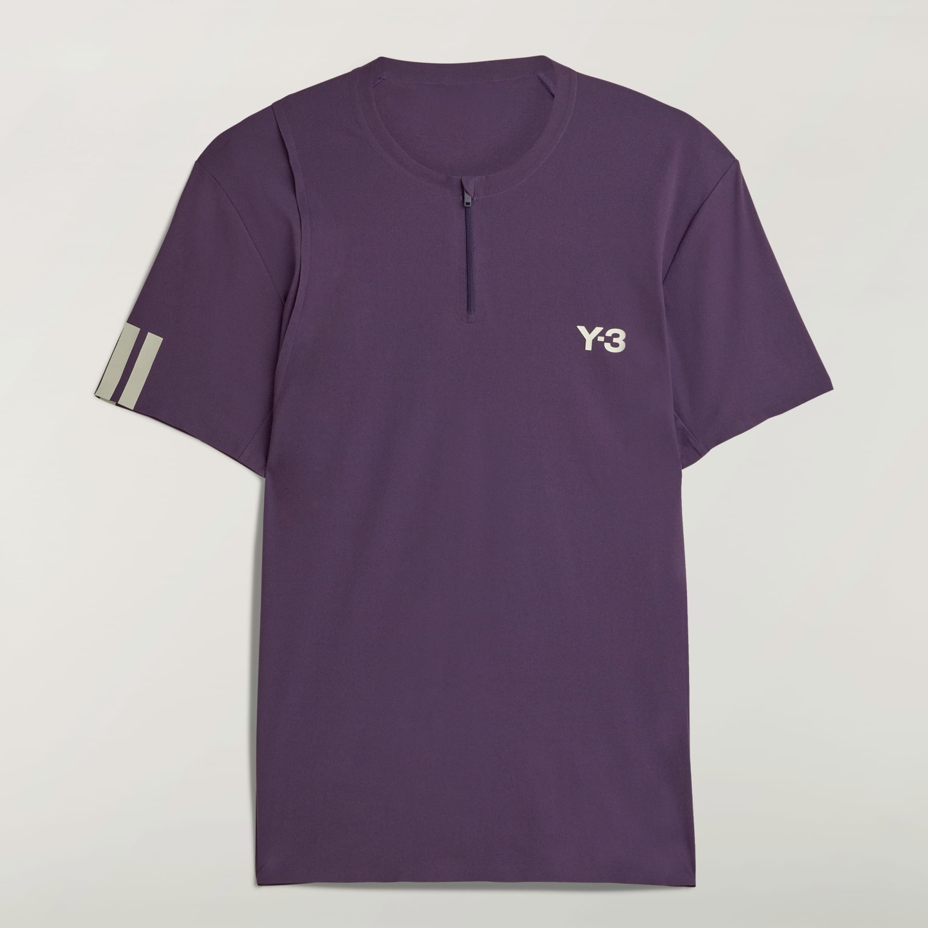 Clothing - Y-3 Tennis Pro FreeLift Zip Tee - Purple | adidas Oman
