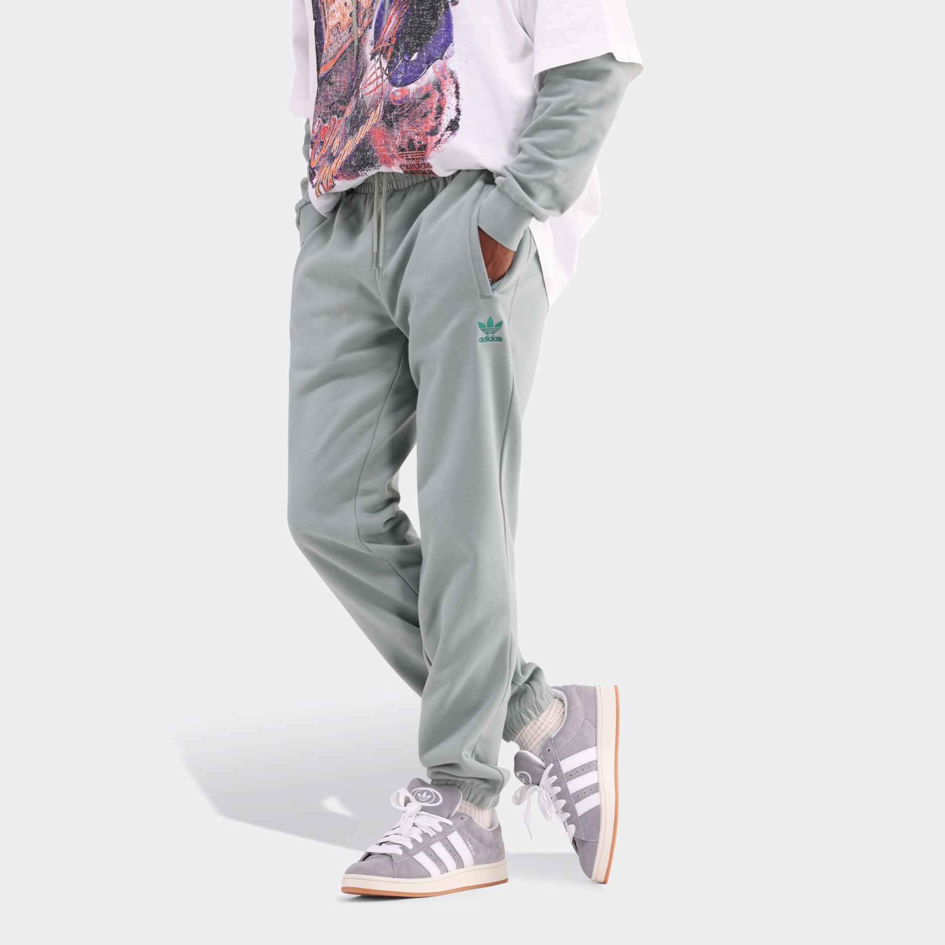 Trefoil Essentials French Terry Joggers