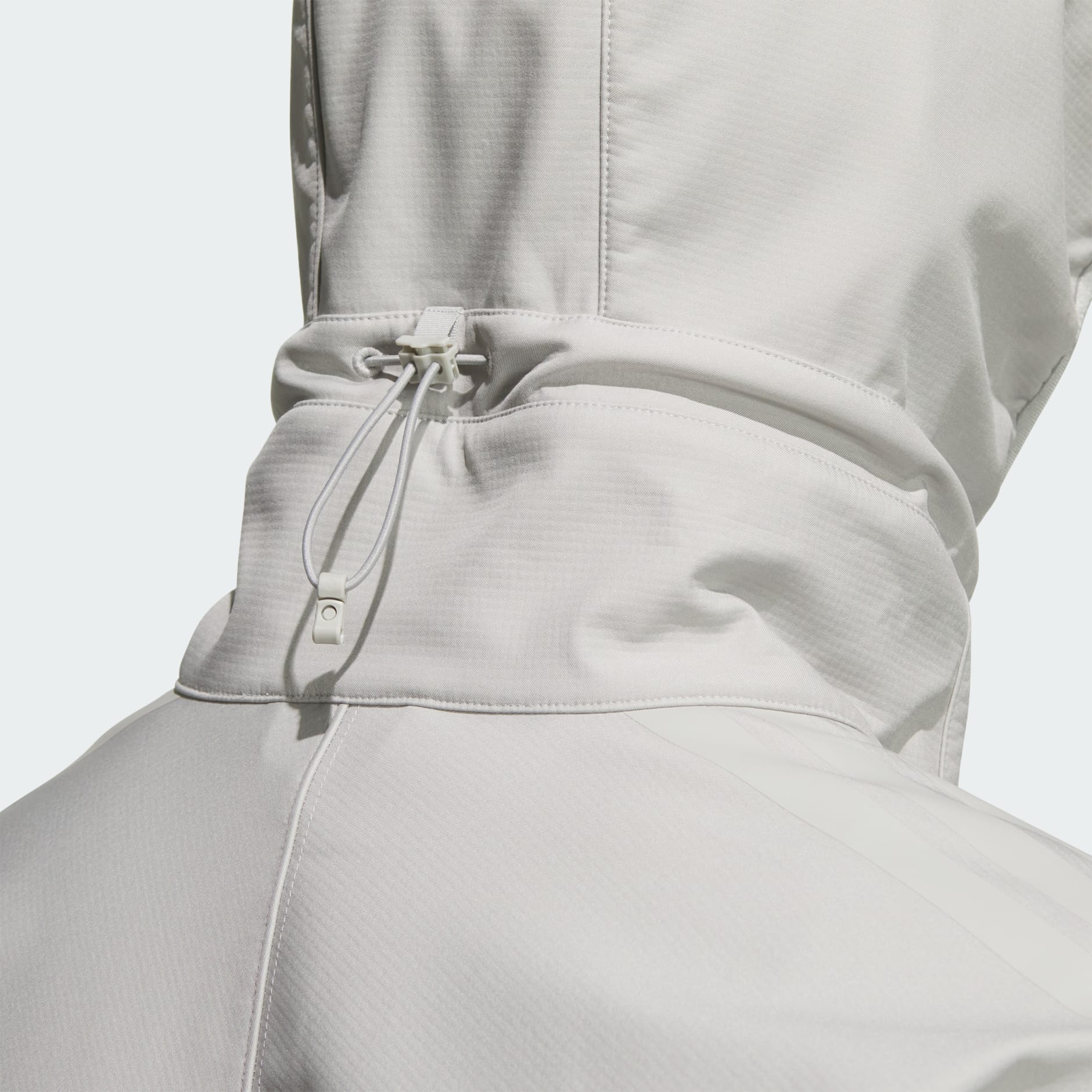 3STRIPES REGULAR FIT BONDED FLEECE HOODED WIND JACKET