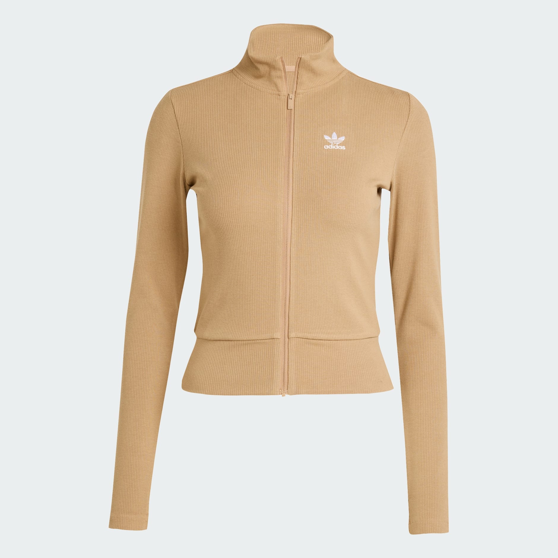 Essentials Rib Full-Zip Track Top