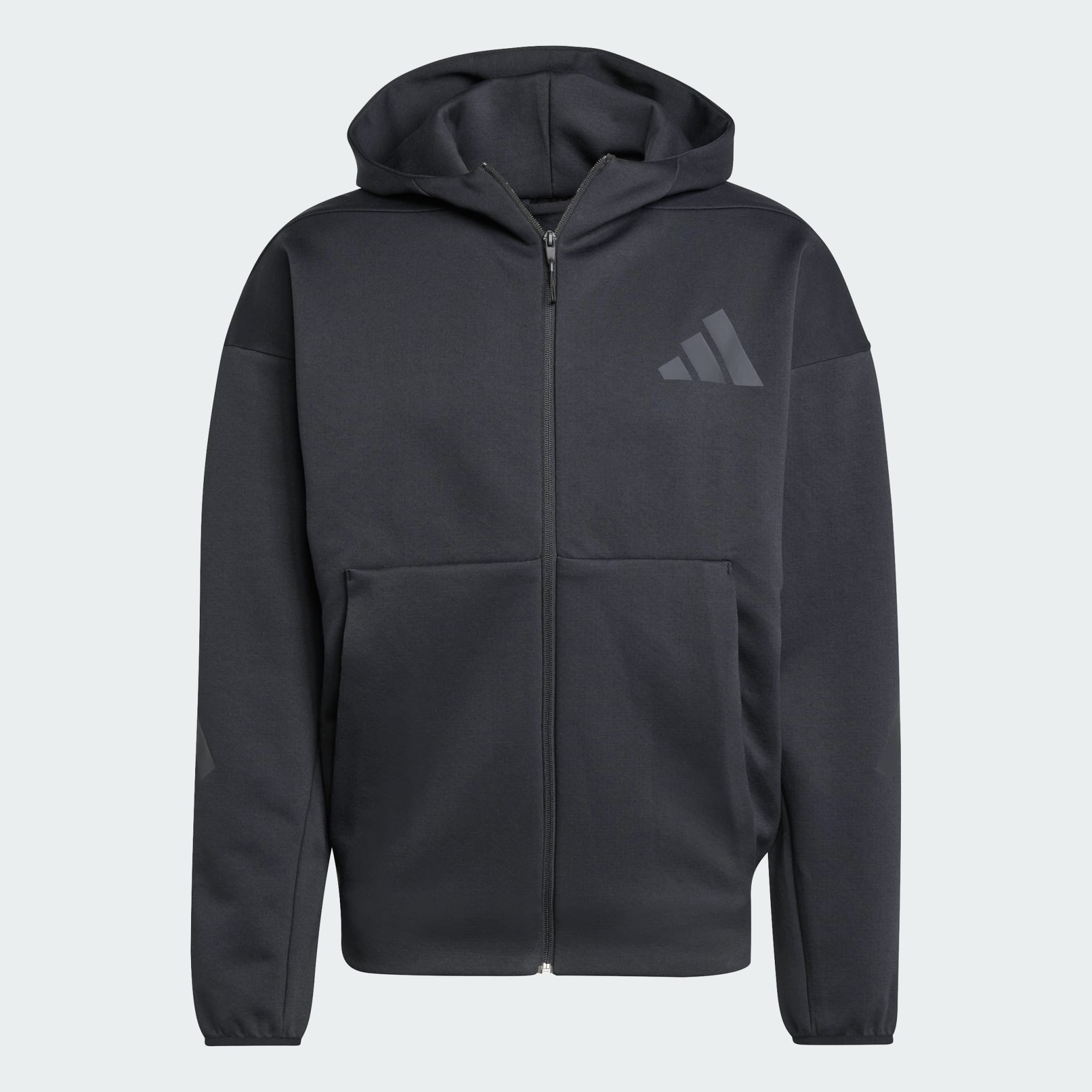 adidas Nouvelle veste de survetement a capuche entierement zippee Z.N.E. Noir