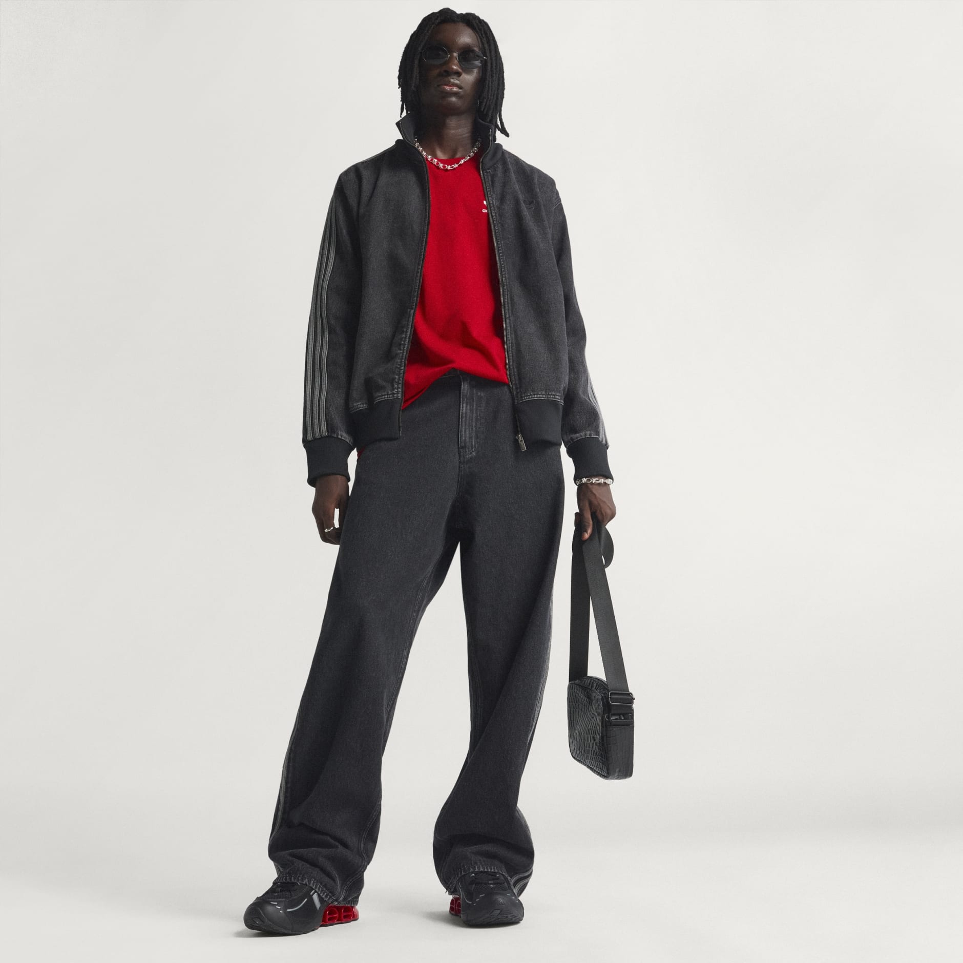 ADICOLOR DENIM FIREBIRD TRACK TOP