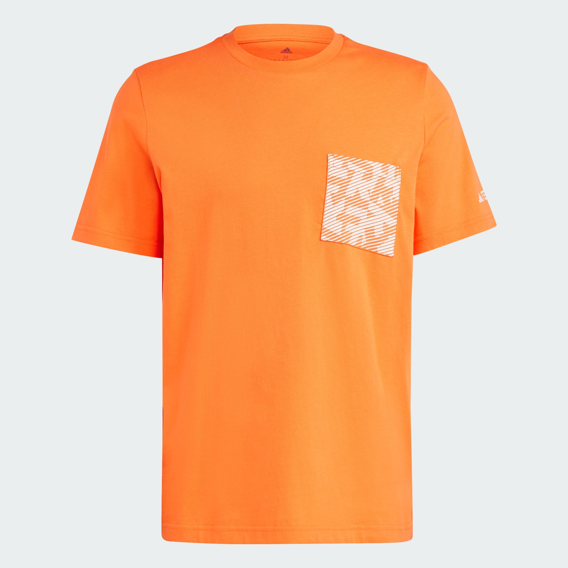 Men's Clothing - Terrex Graphic Pocket Print Tee - Orange | adidas 