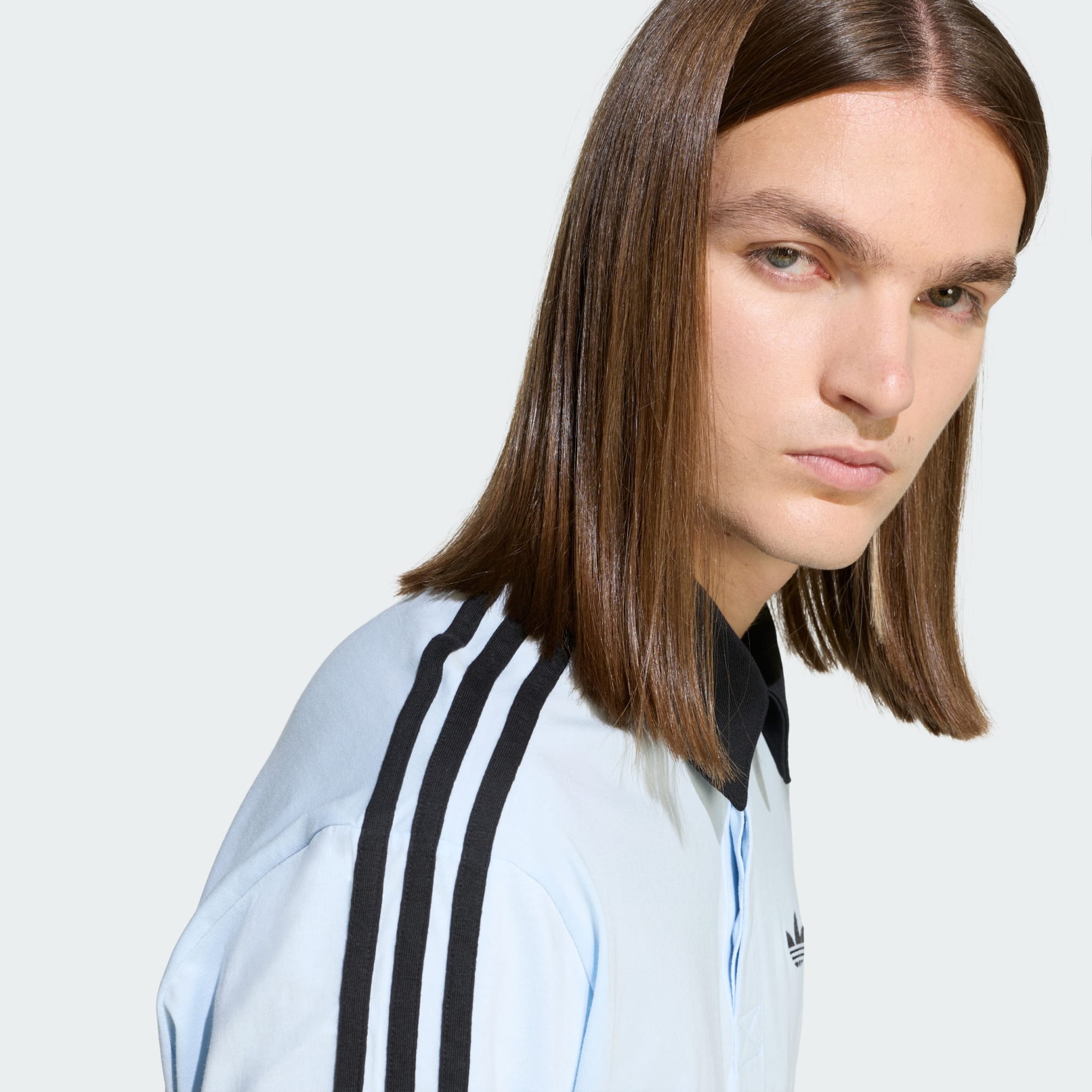 TRICOU POLO CU M&Acirc;NECĂ LUNGĂ CU 3 DUNGI RUGBY