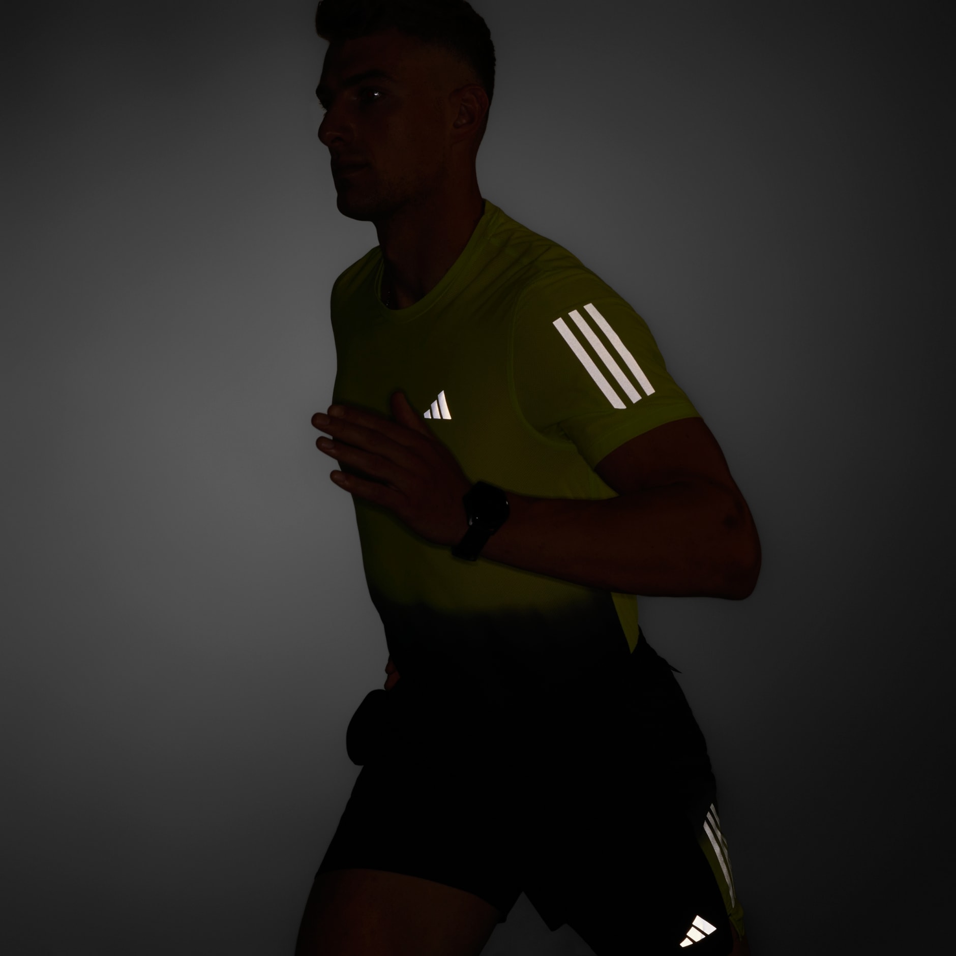 Camiseta Own the Run CLIMACOOL Colorblock