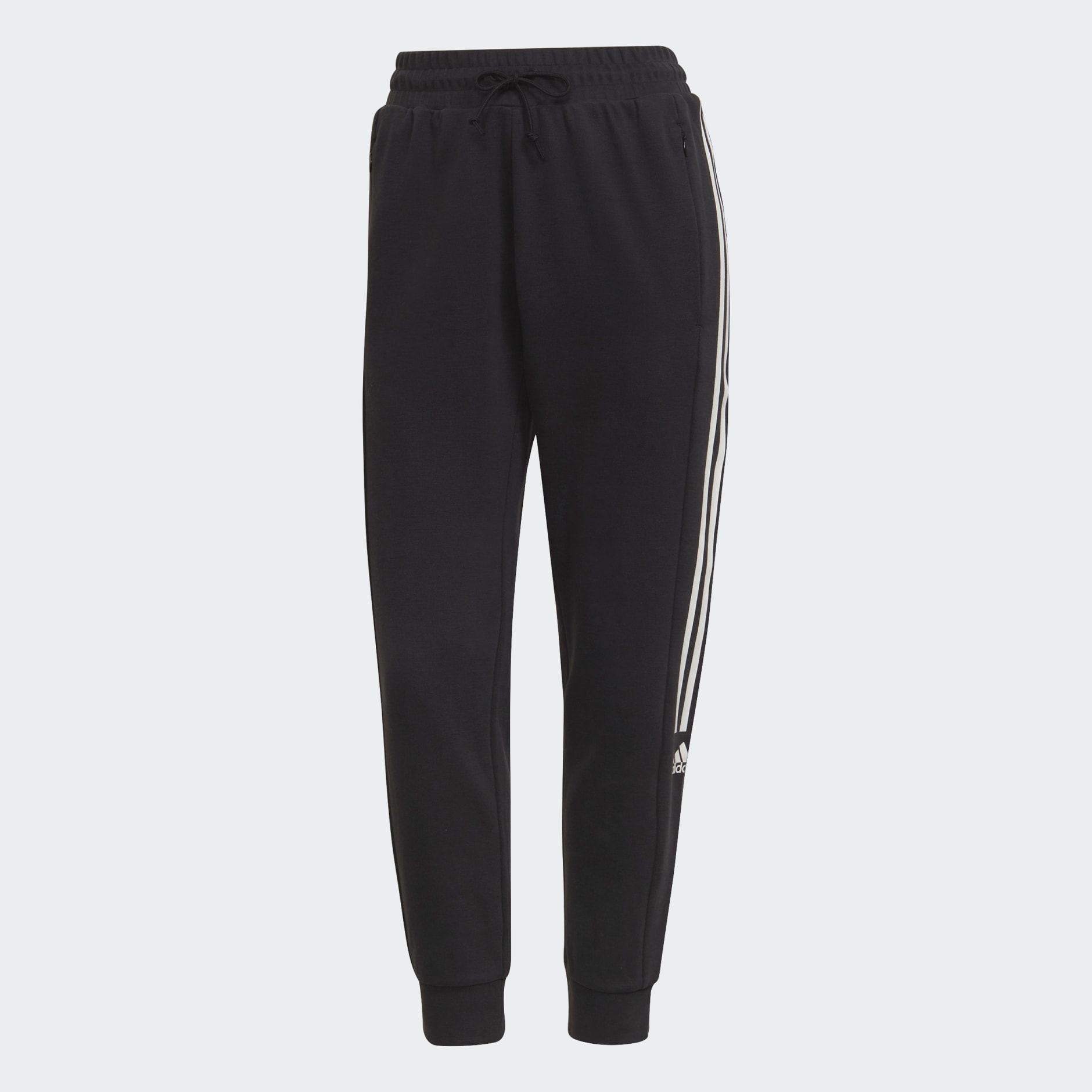 Black Soft Touch Track Pant - Sweats