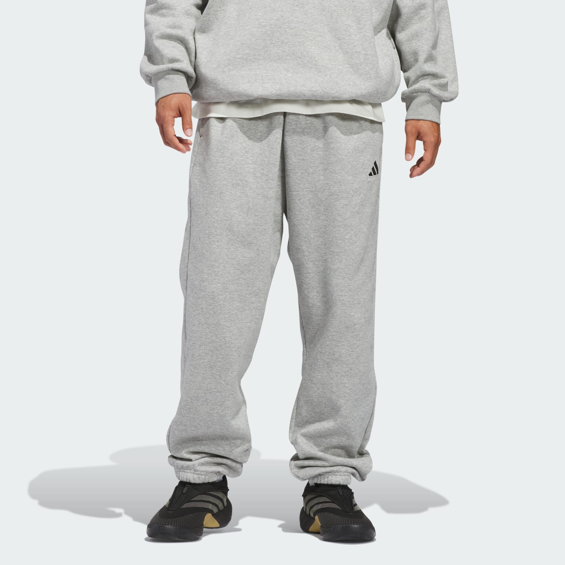 Pantaloni Basketball adidas din fleece (unisex)