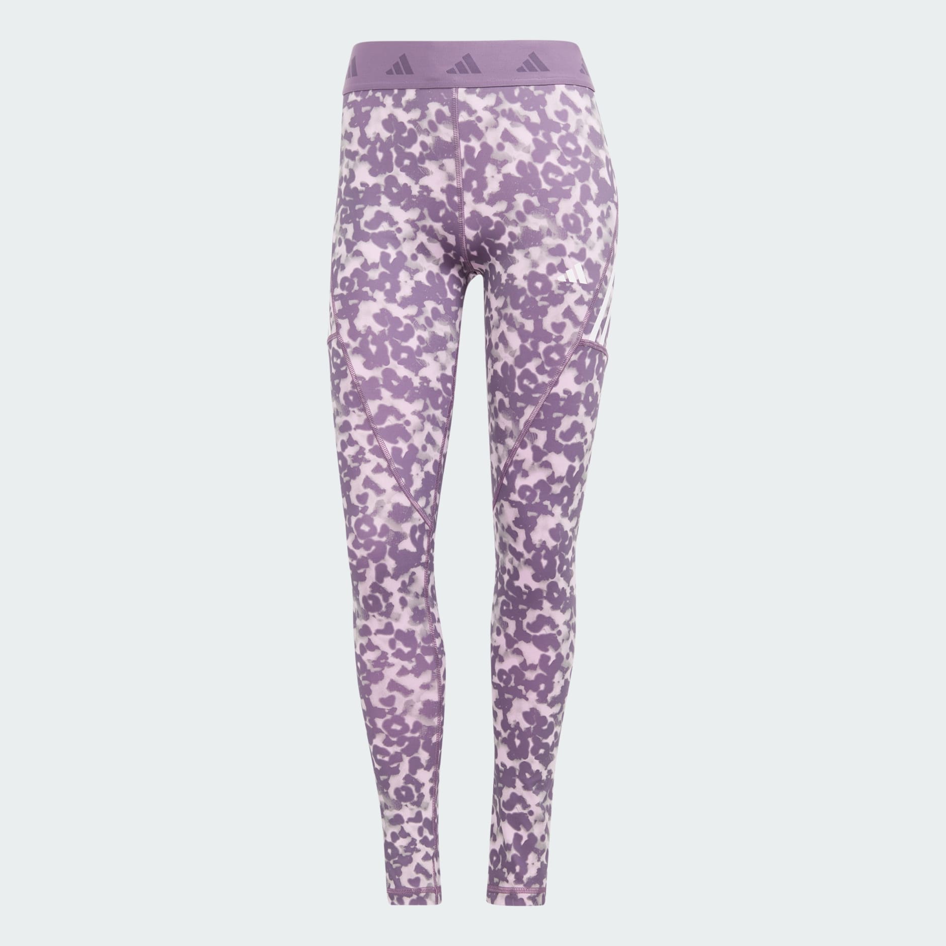 Women's Clothing - Techfit Hyperglam Full-Length Printed Leggings - Purple