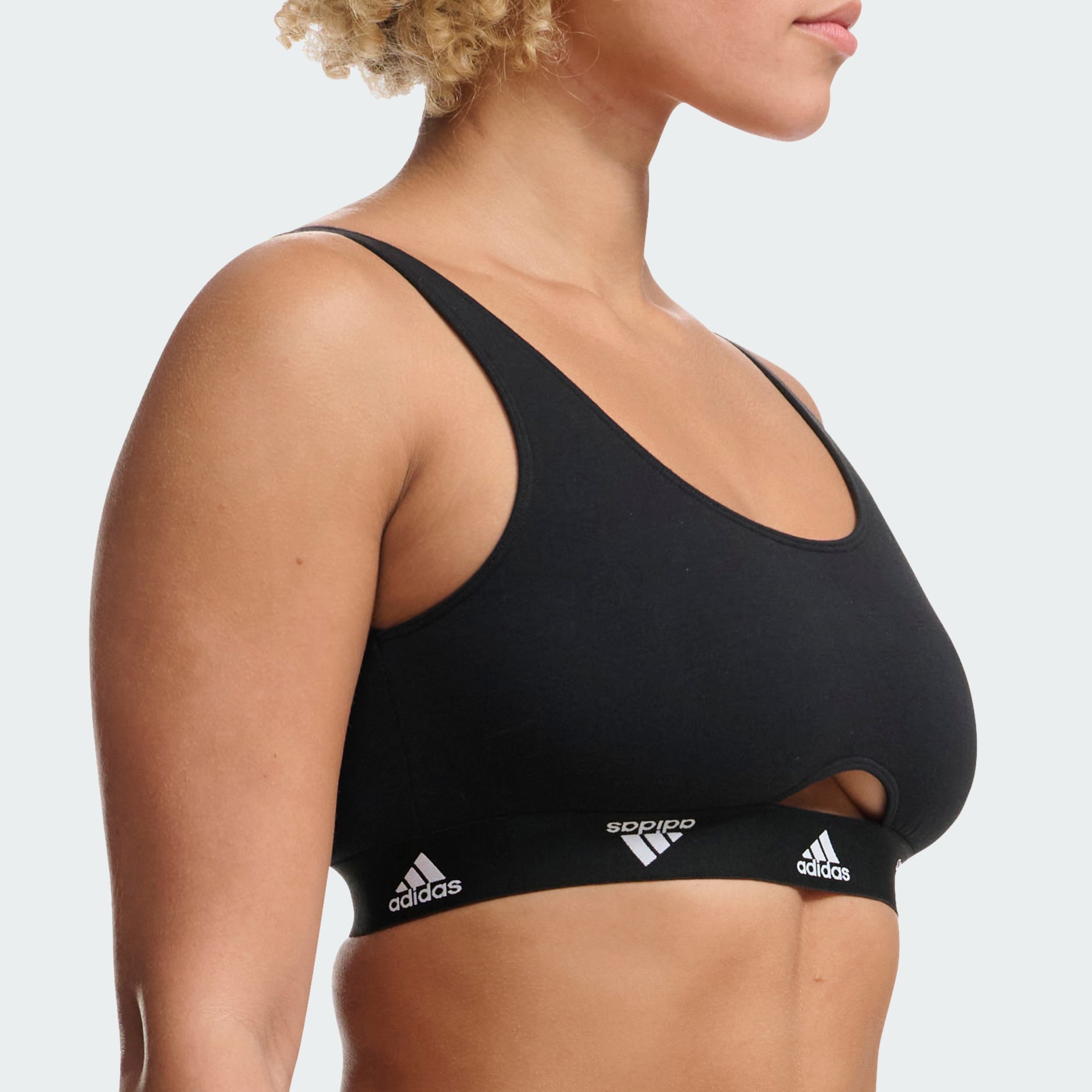 Active Comfort Cotton Scoop Bralette Underwear