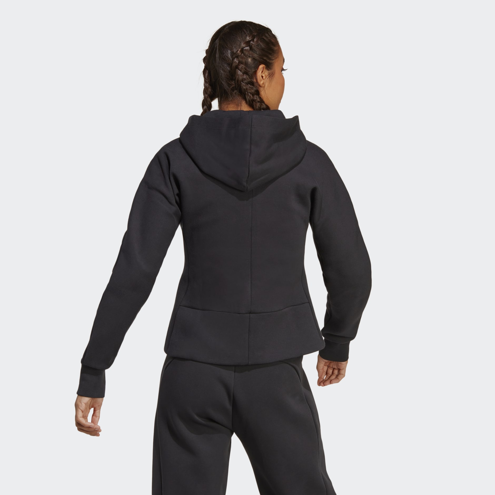 Adidas slim fit hoodie sale