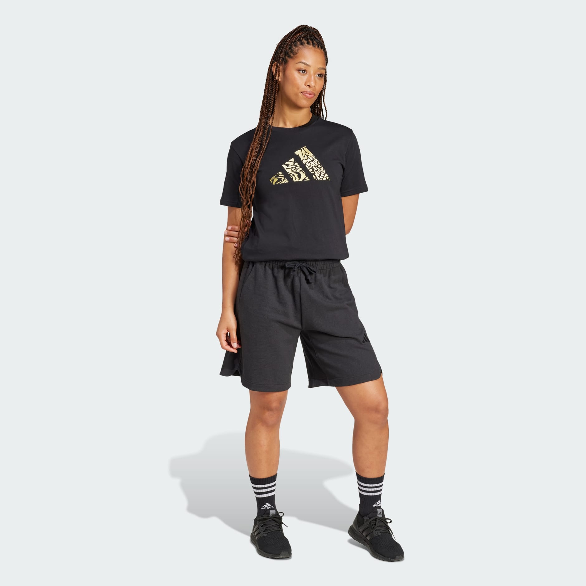 Tech Metallic Graphic Tee