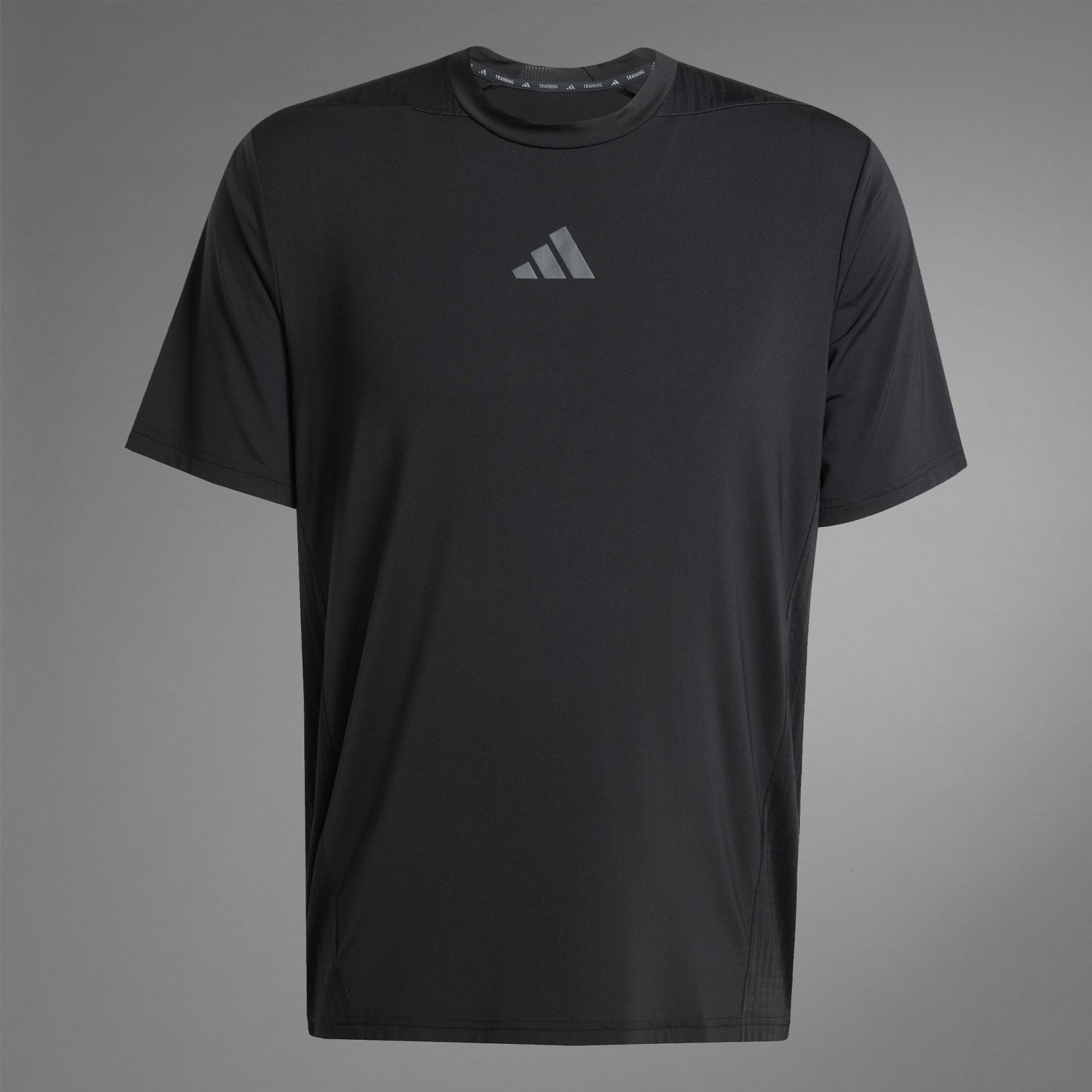 Clothing - Designed-for-Training Intensity Tee - Black | adidas Oman
