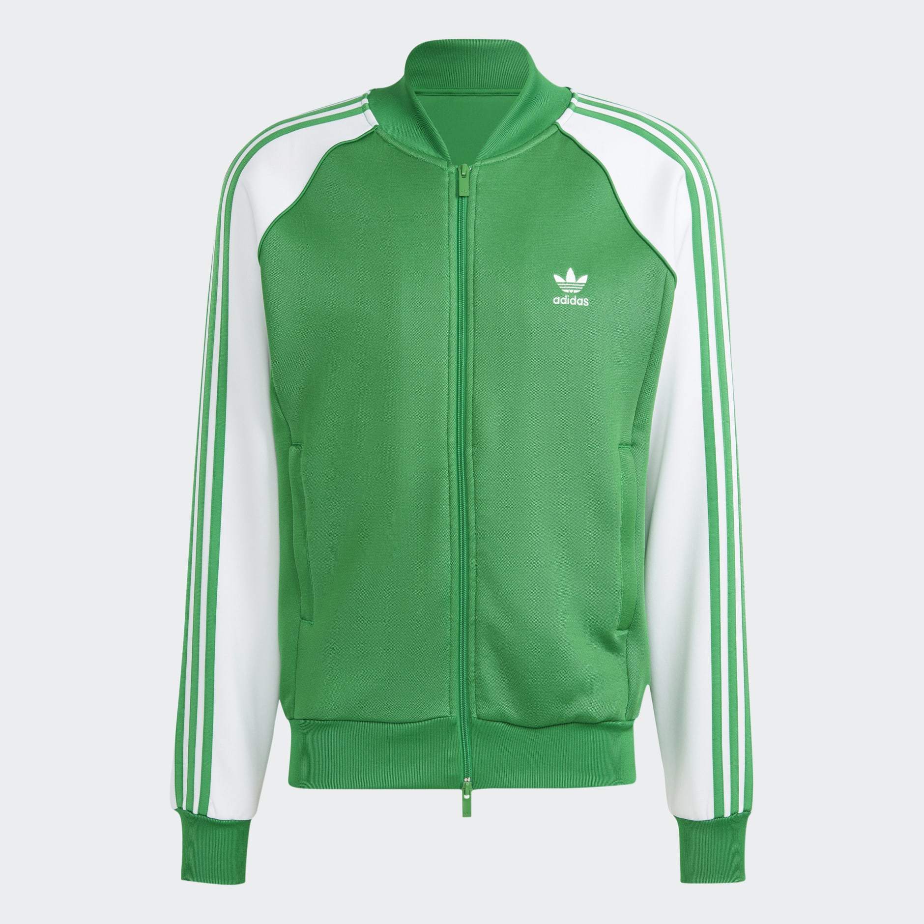 Men's Clothing - Adicolor Classics+ SST Track Jacket - Green | adidas ...