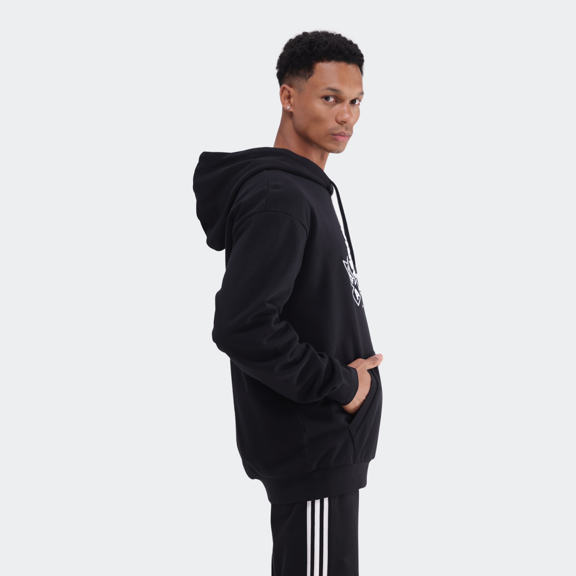 Varsity Loose Hoodie