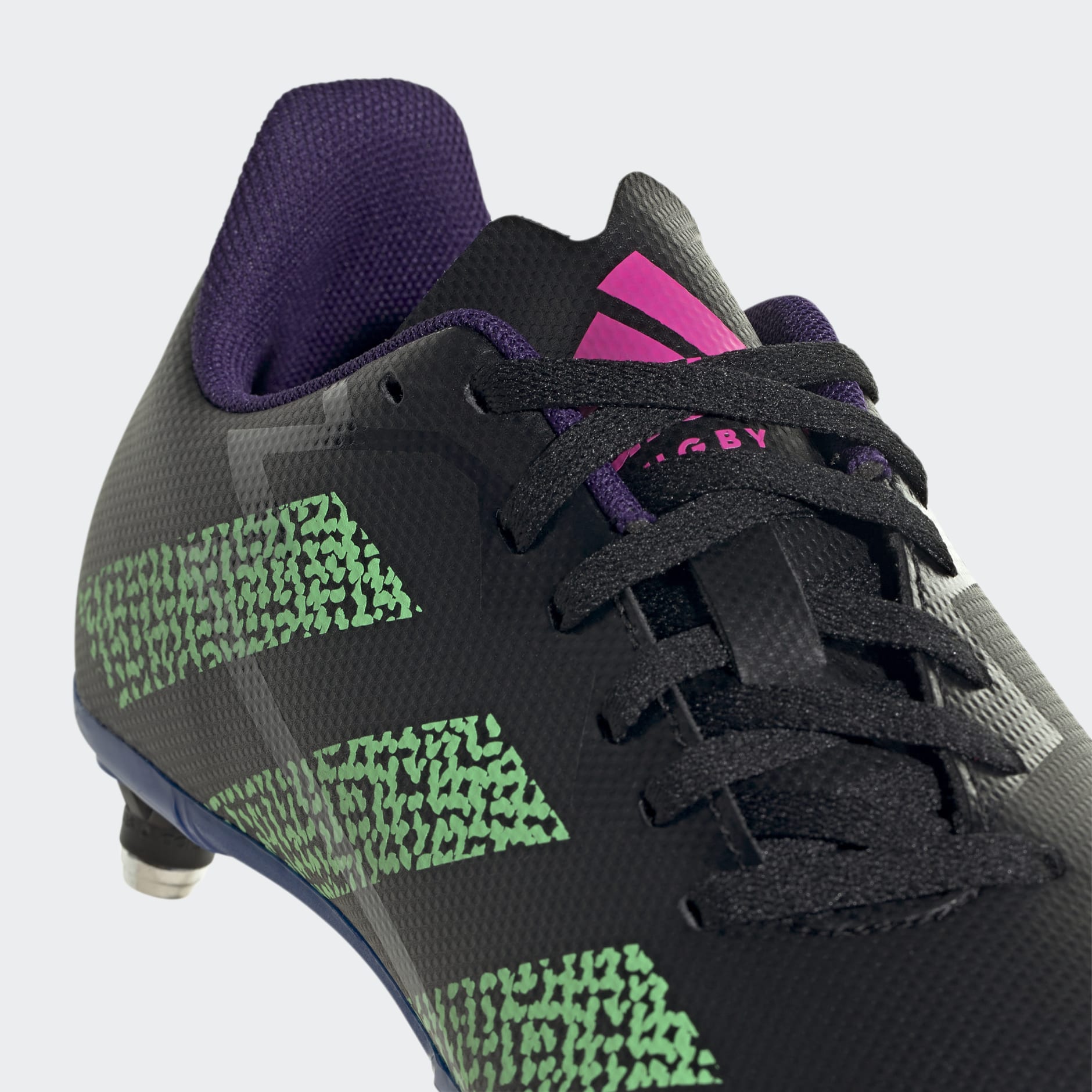 Shoes - Rugby Junior SG Boots - Black | adidas South Africa