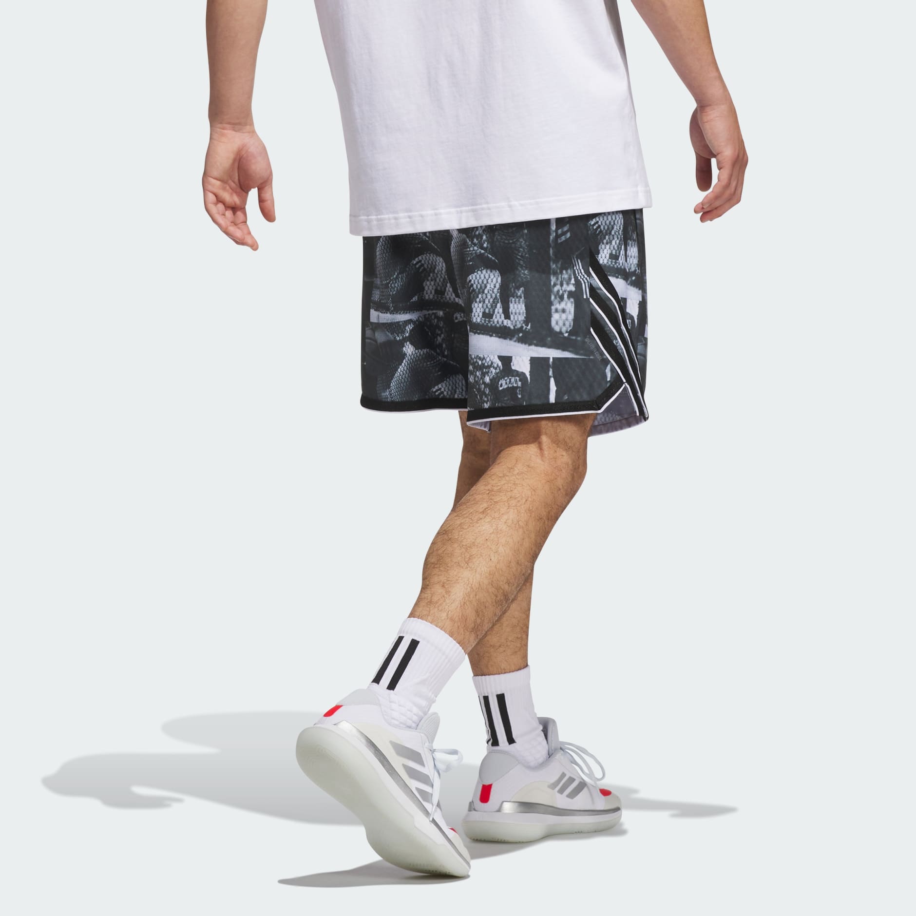 Pantaloni scurți adidas Crazy Lite AOP