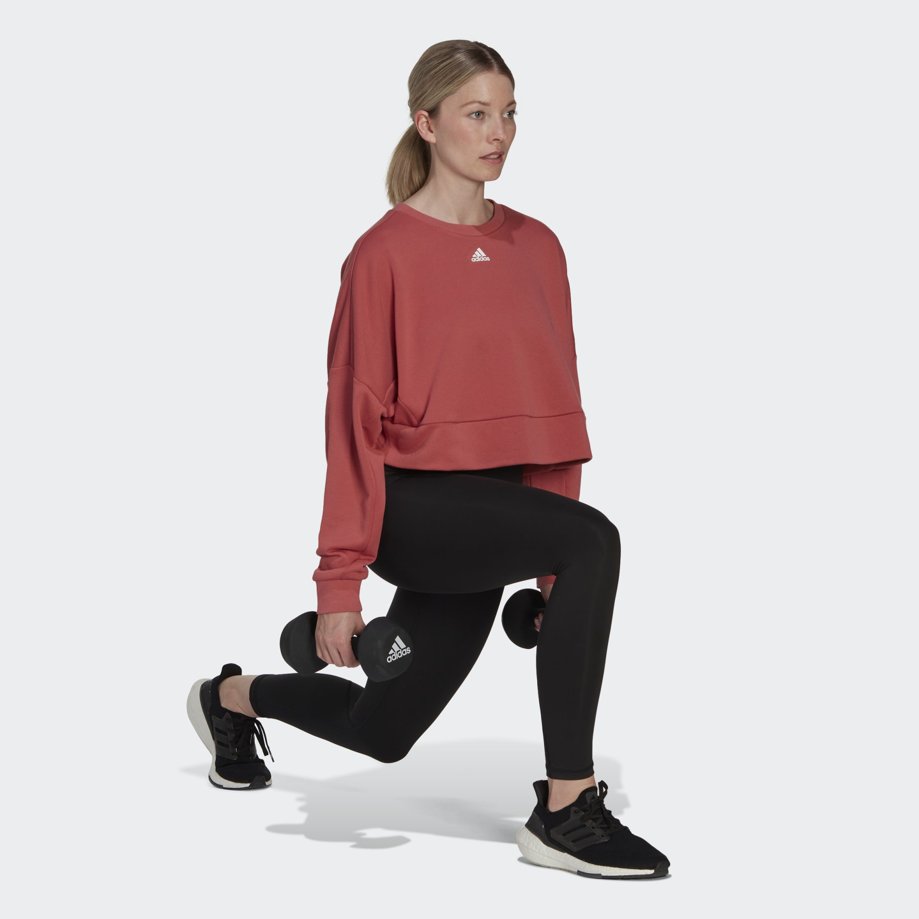 AEROREADY Studio Loose Sweatshirt