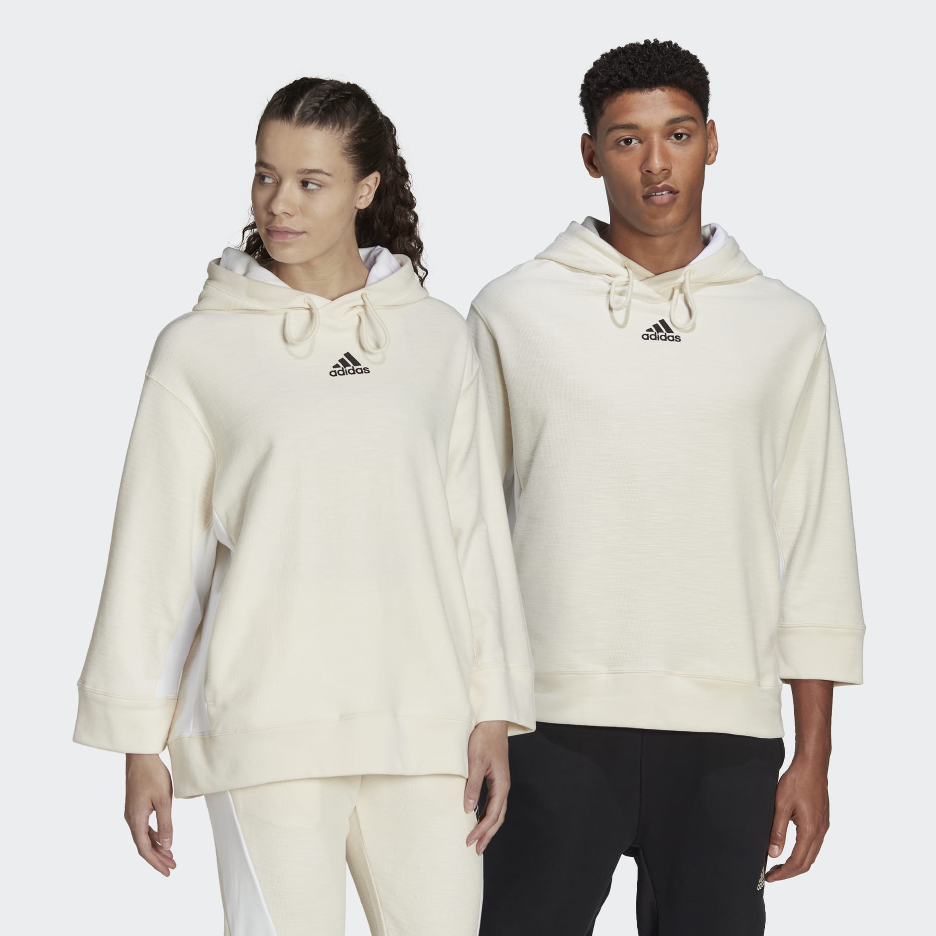 Reversed French Terry Hoodie (Gender Neutral)