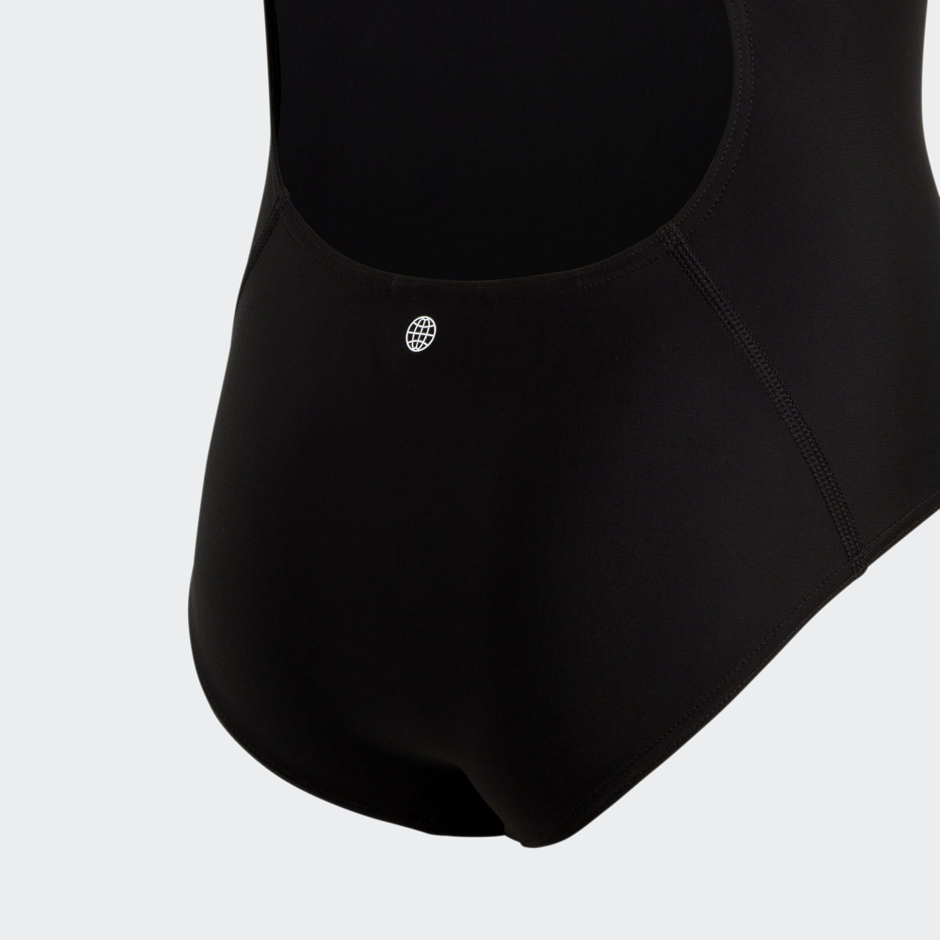 Costum de baie cu logo mic, în culoare uni