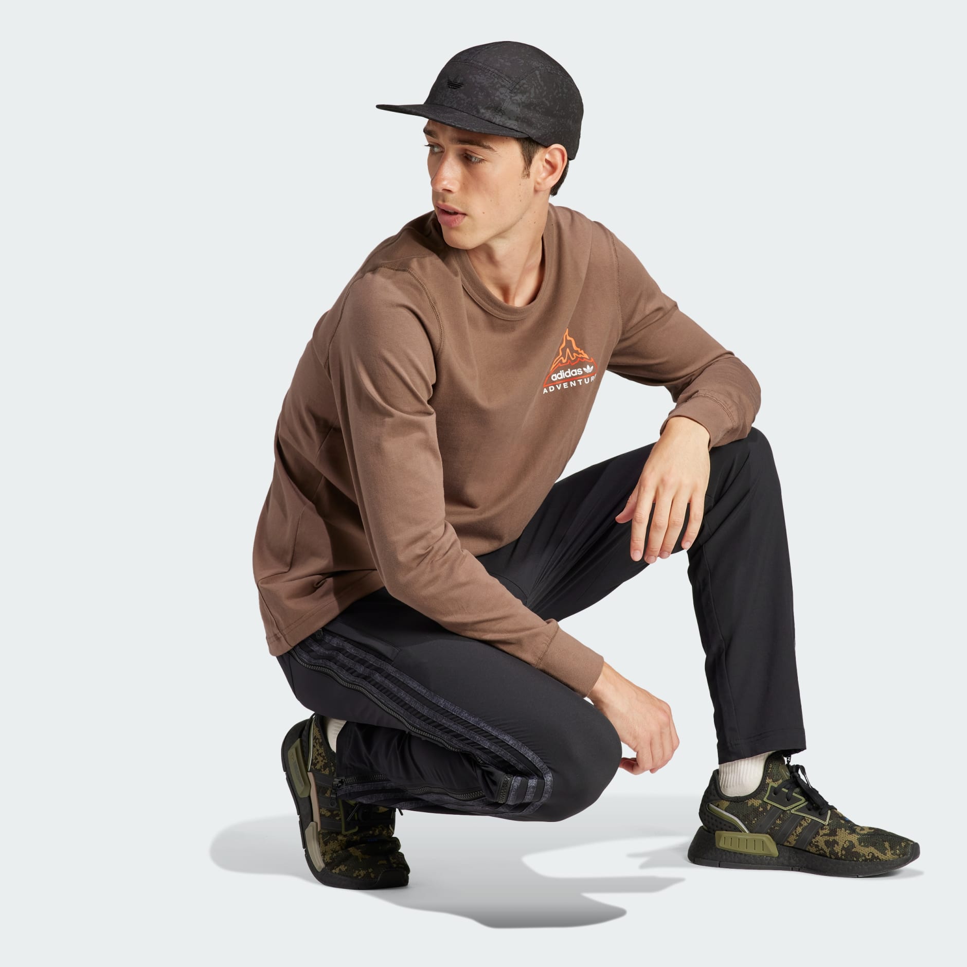 adidas Adventure Graphic Long Sleeve Tee